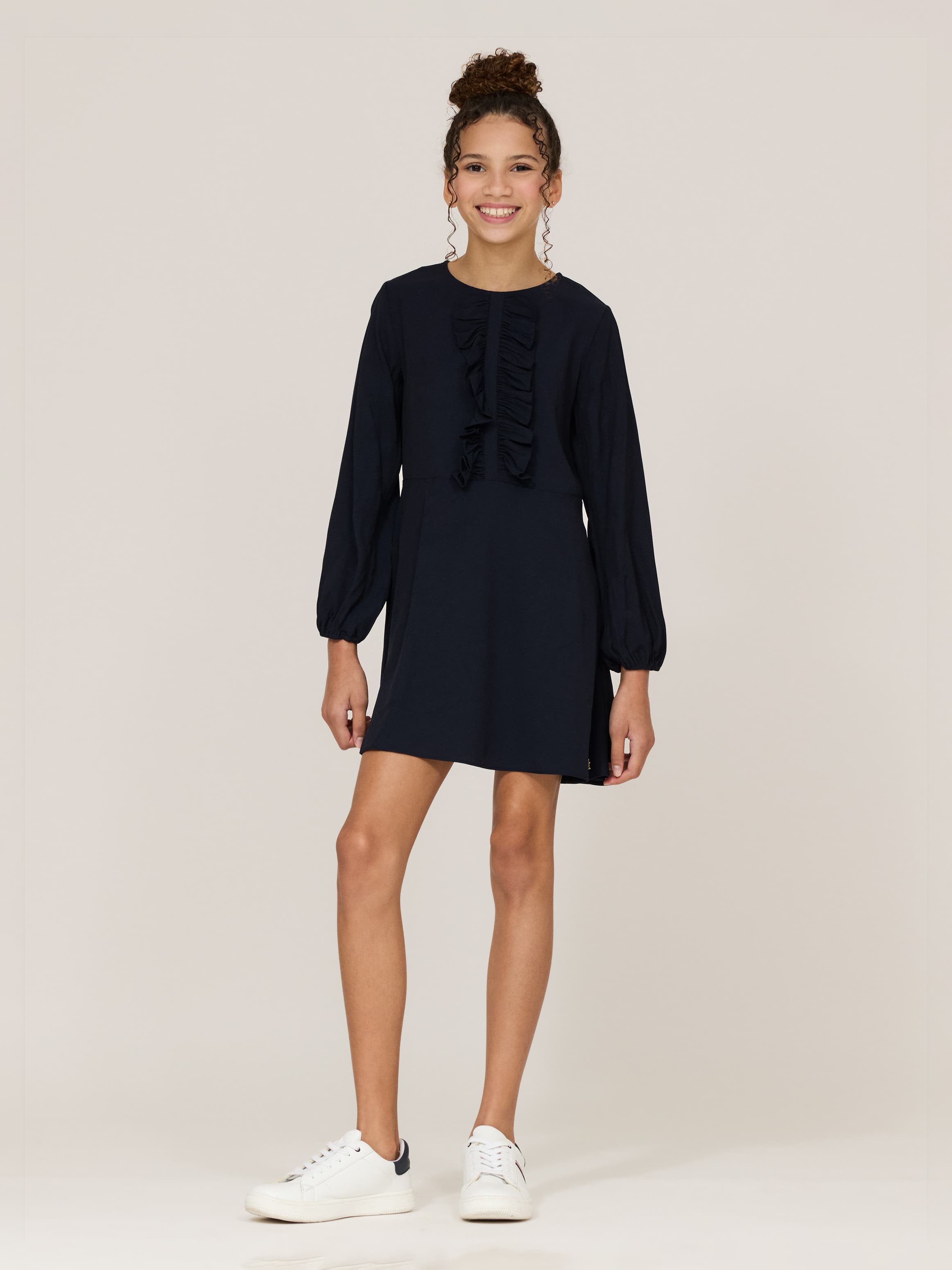 Viscose Twill A-Line Dress