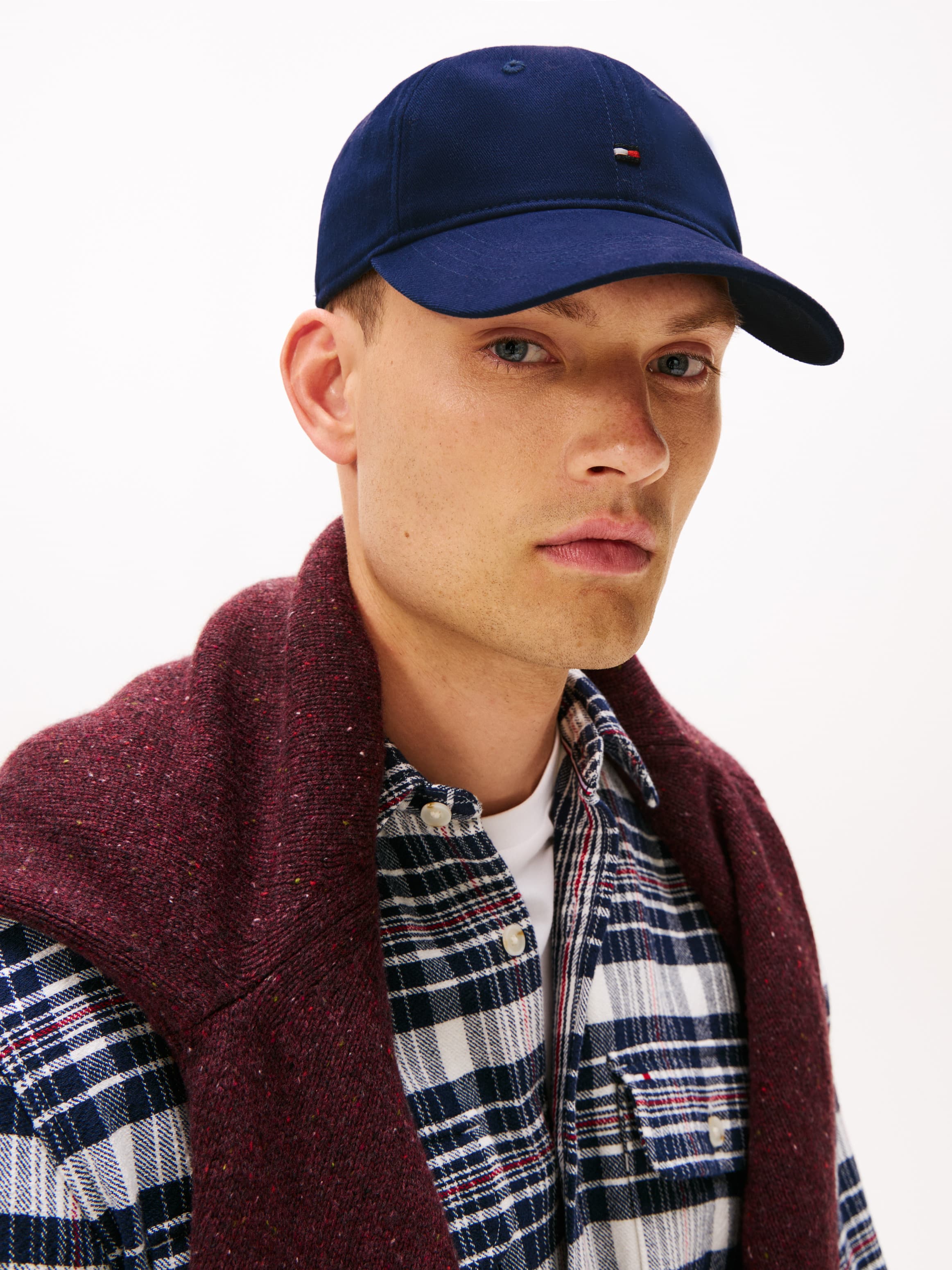 Hilfiger Flag Embroidery Baseball Cap