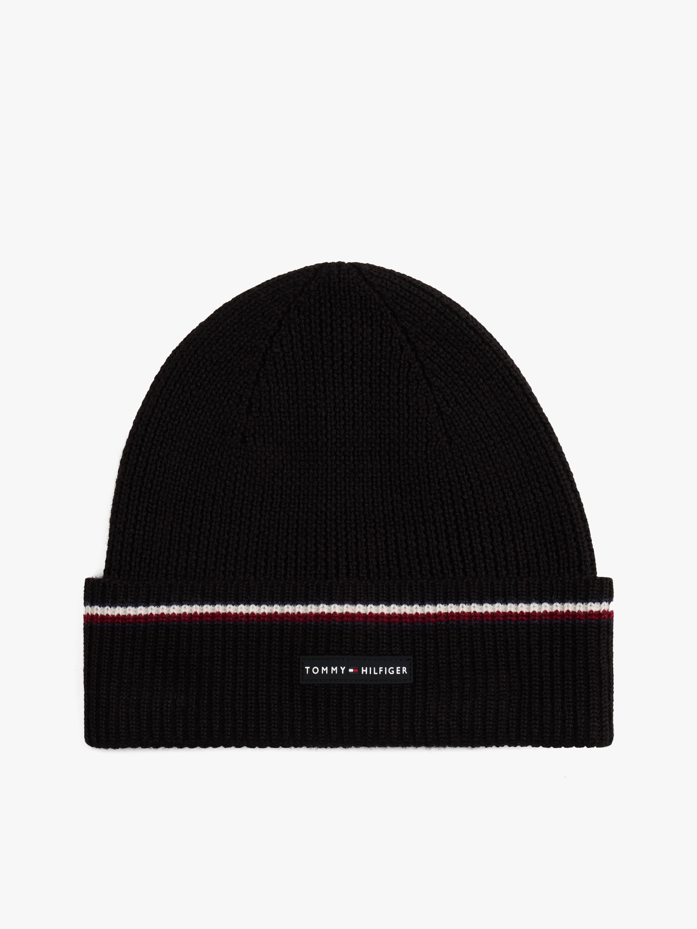 Signature Tape Wool Blend Beanie