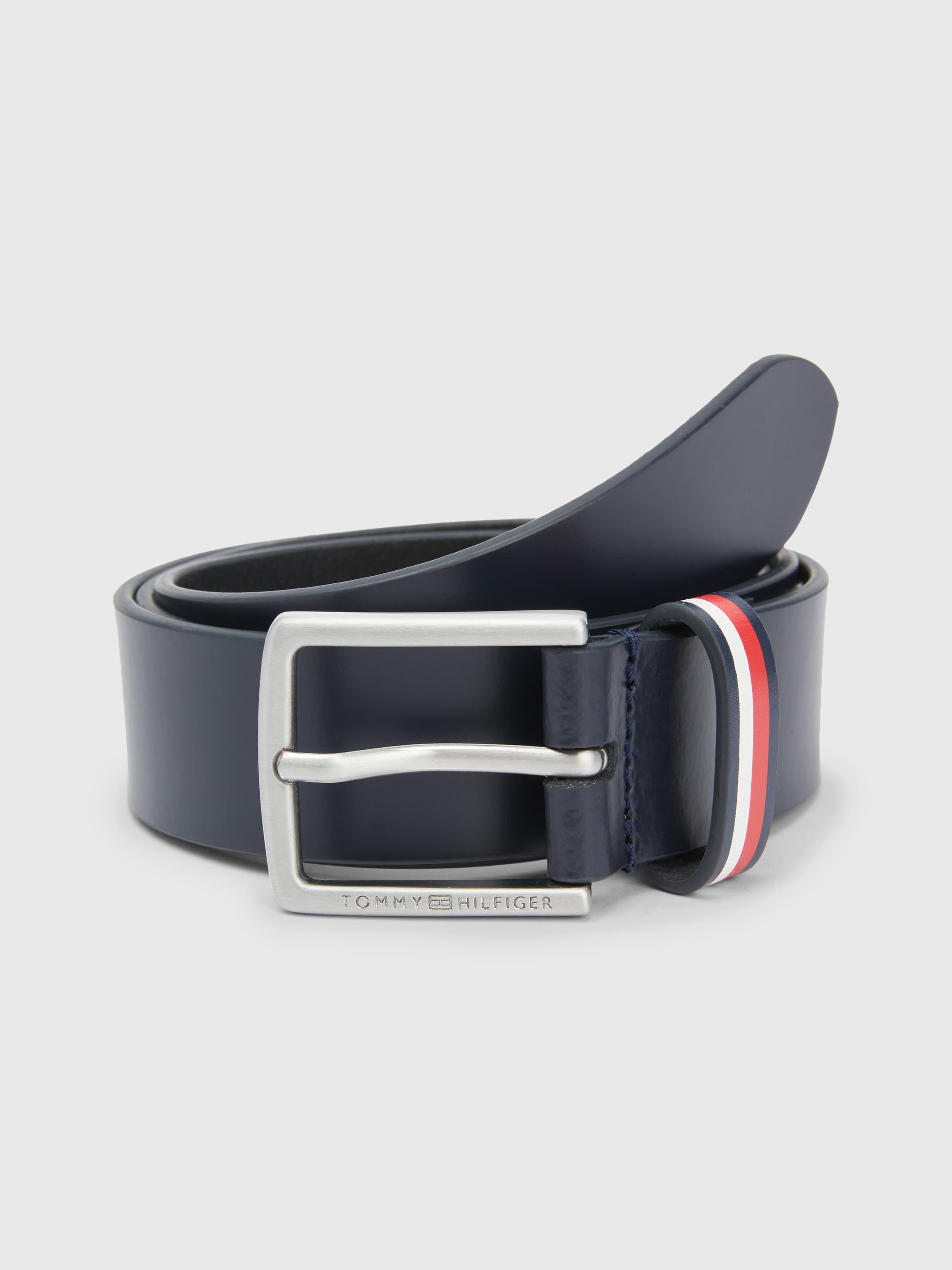 Leather Square Buckle Belt