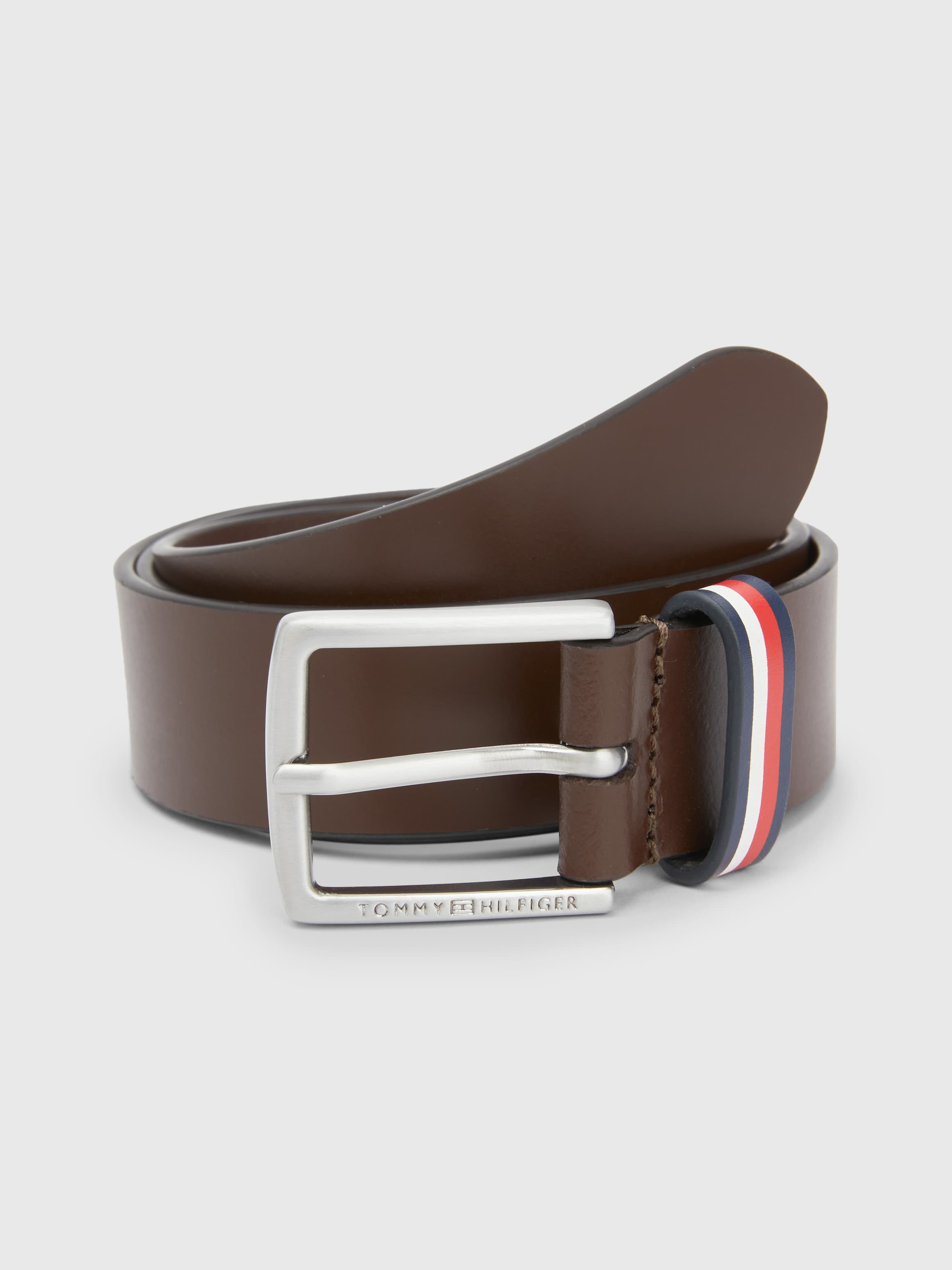 Leather Square Buckle Belt