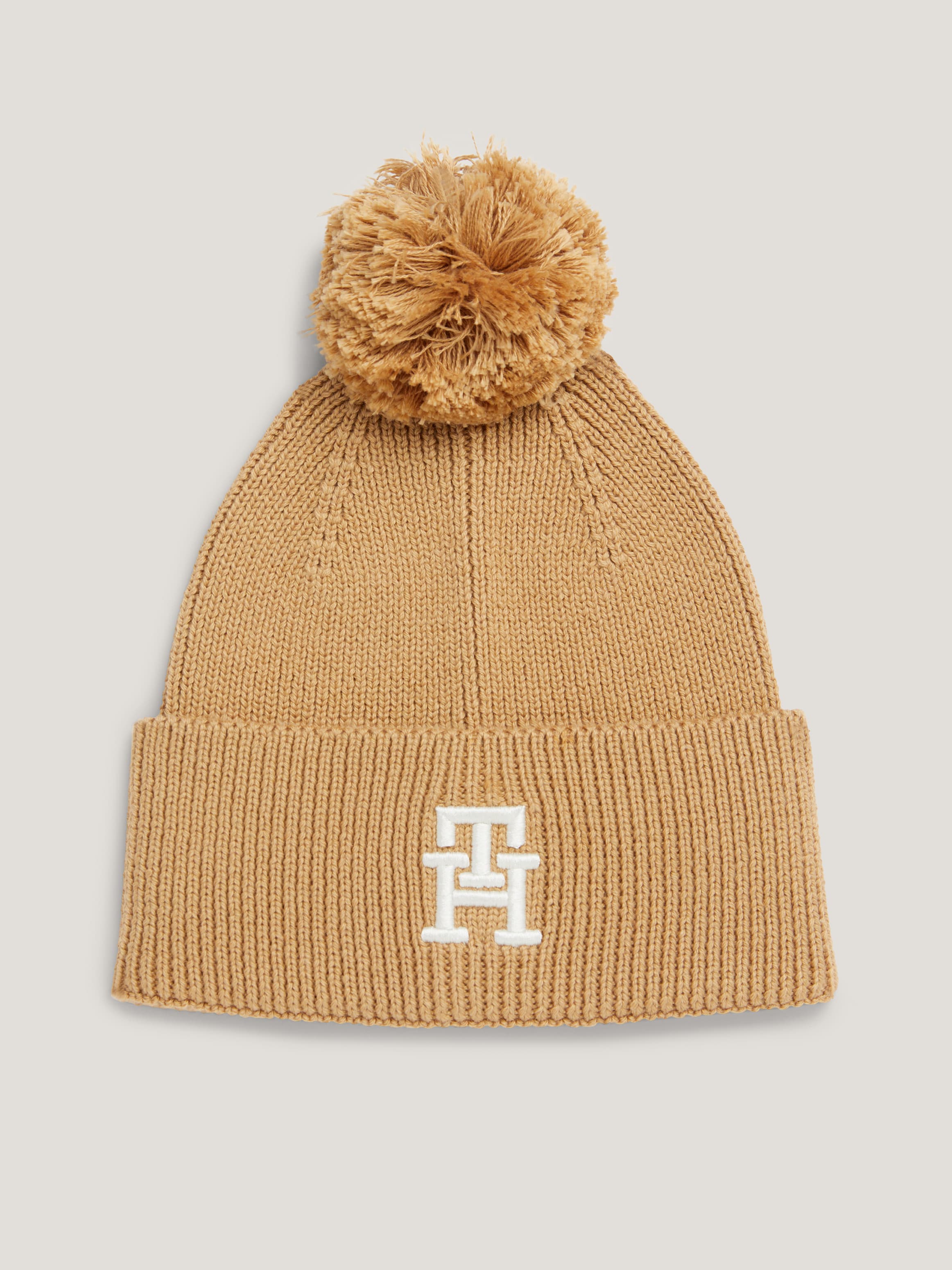 Kids Pom Pom Knitted Beanie