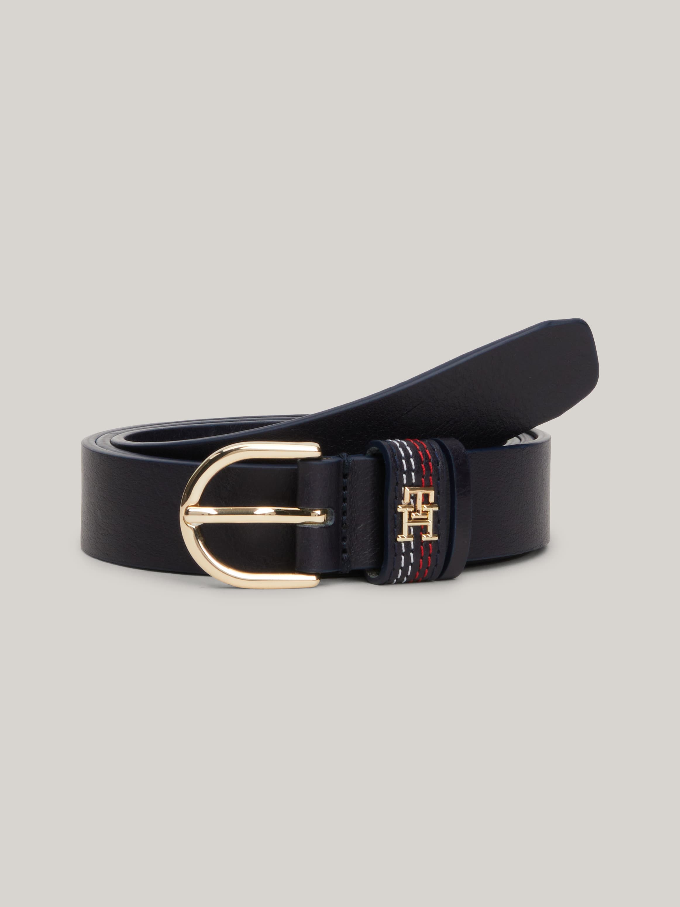 Essential Effortless Corporate Topstitch Leather Belt