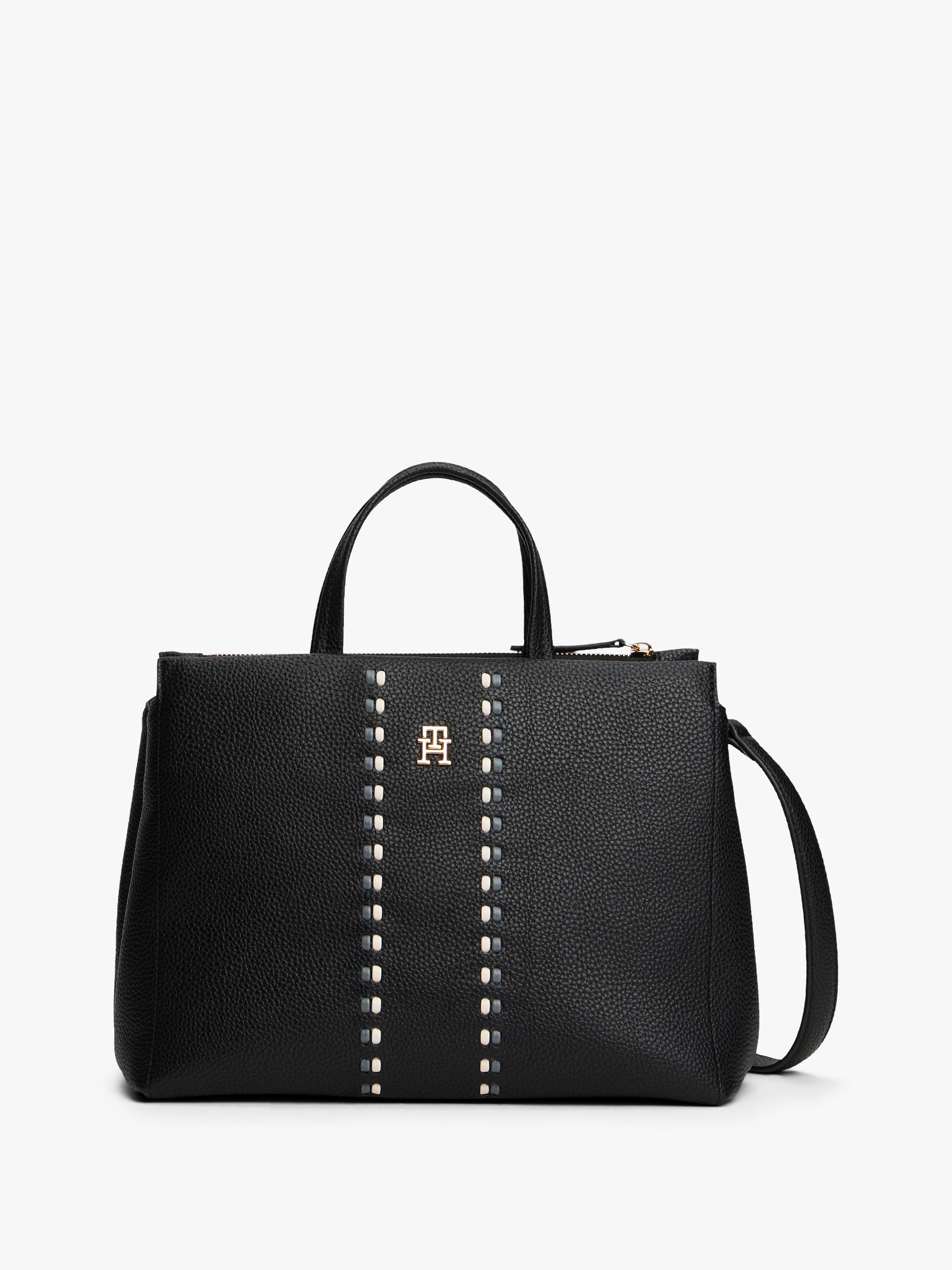 Signature Tape Satchel Bag