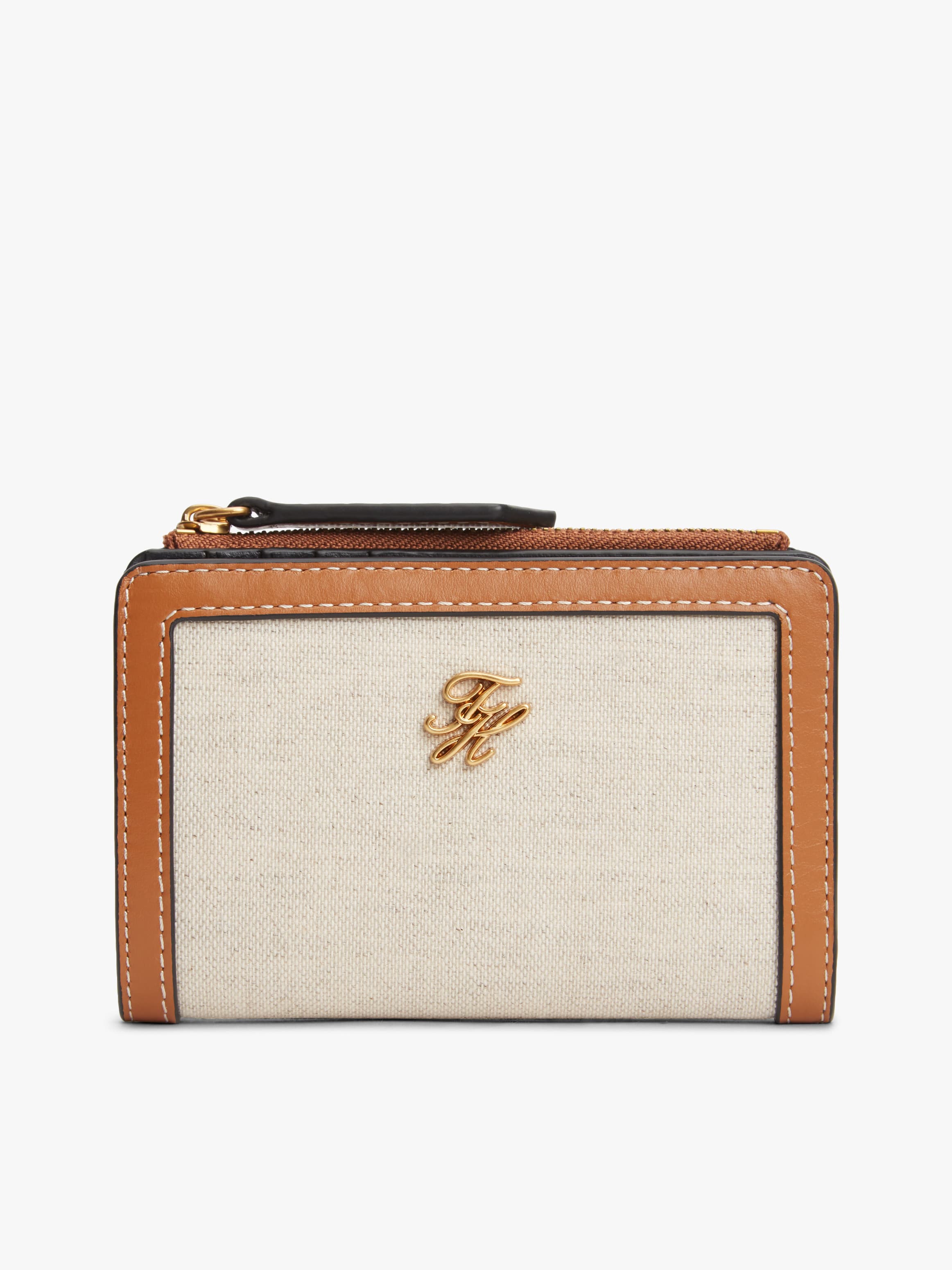 Logo Canvas Bifold Wallet