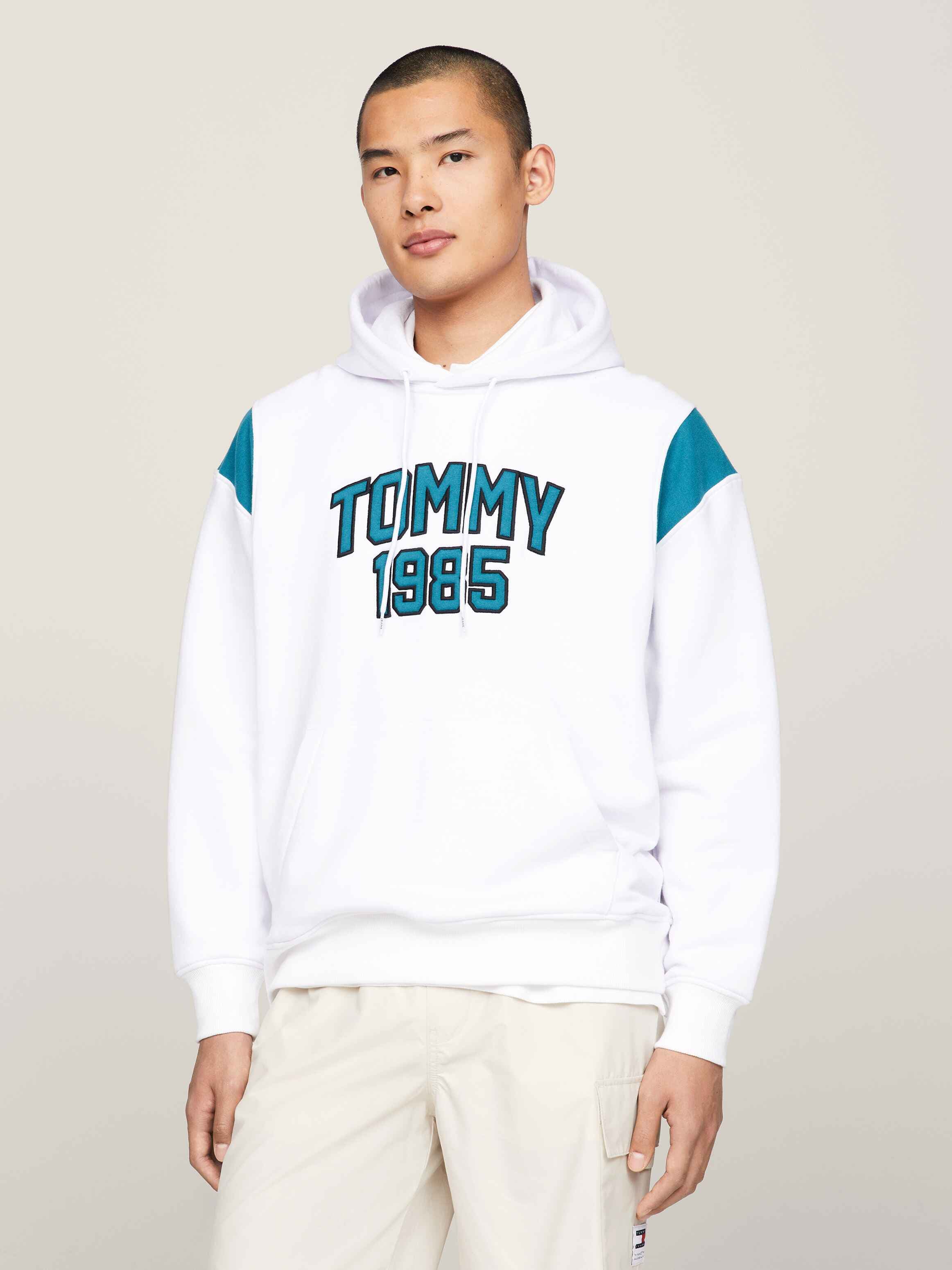 Varsity Logo Relaxed Fit Hoody