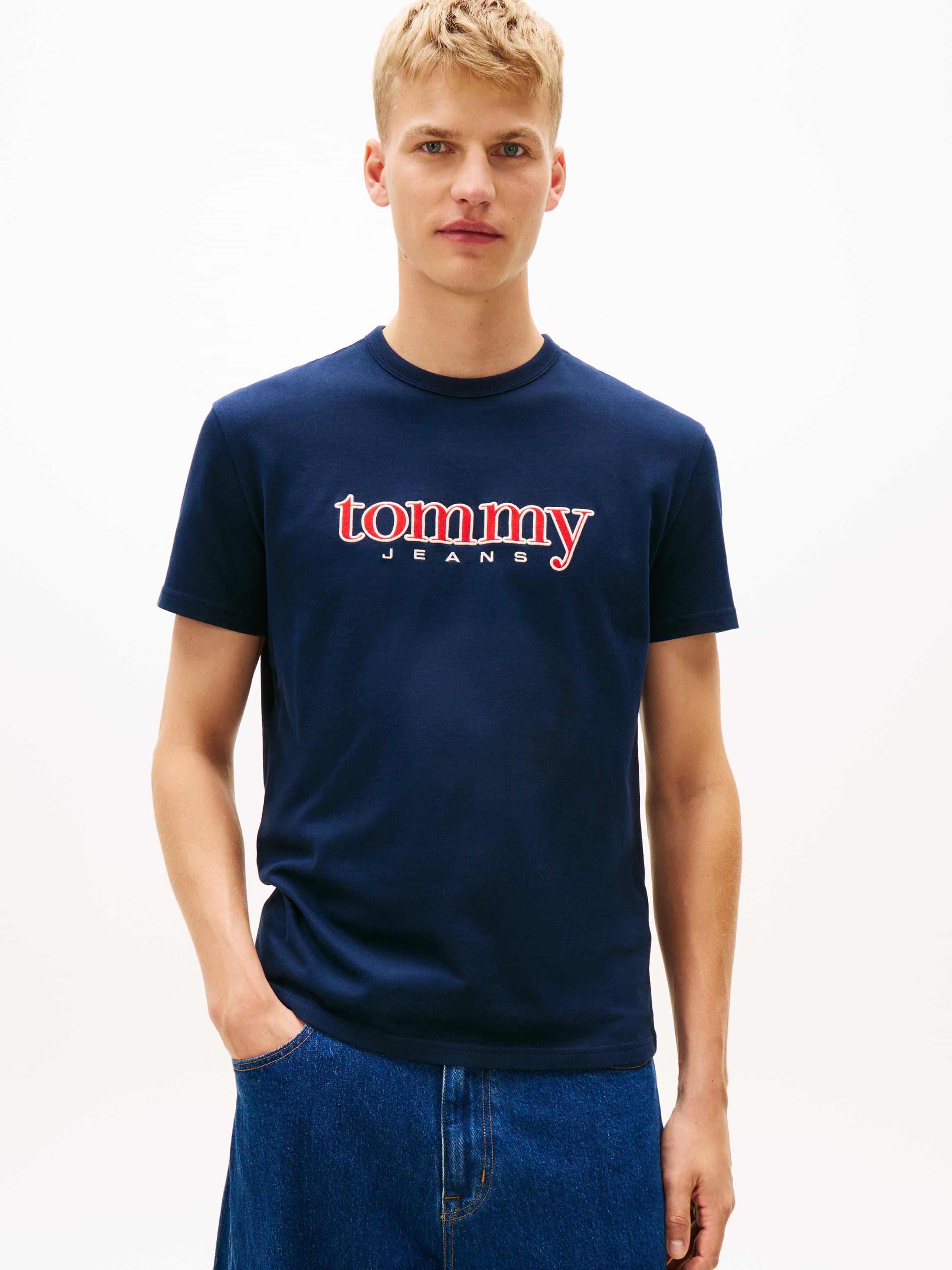 Logo Appliqué Jersey T-Shirt