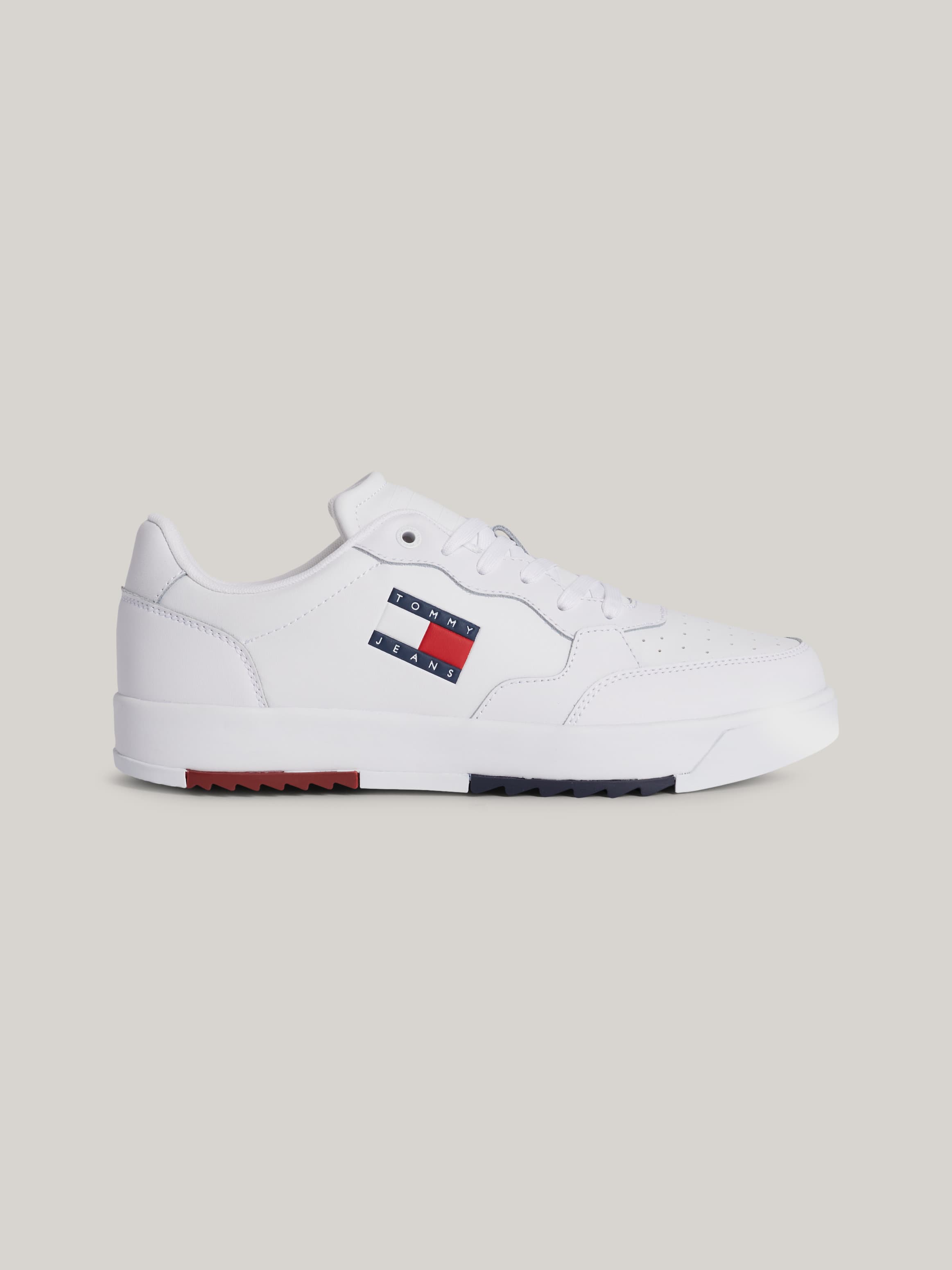 Essential Leather Serrated Trainers