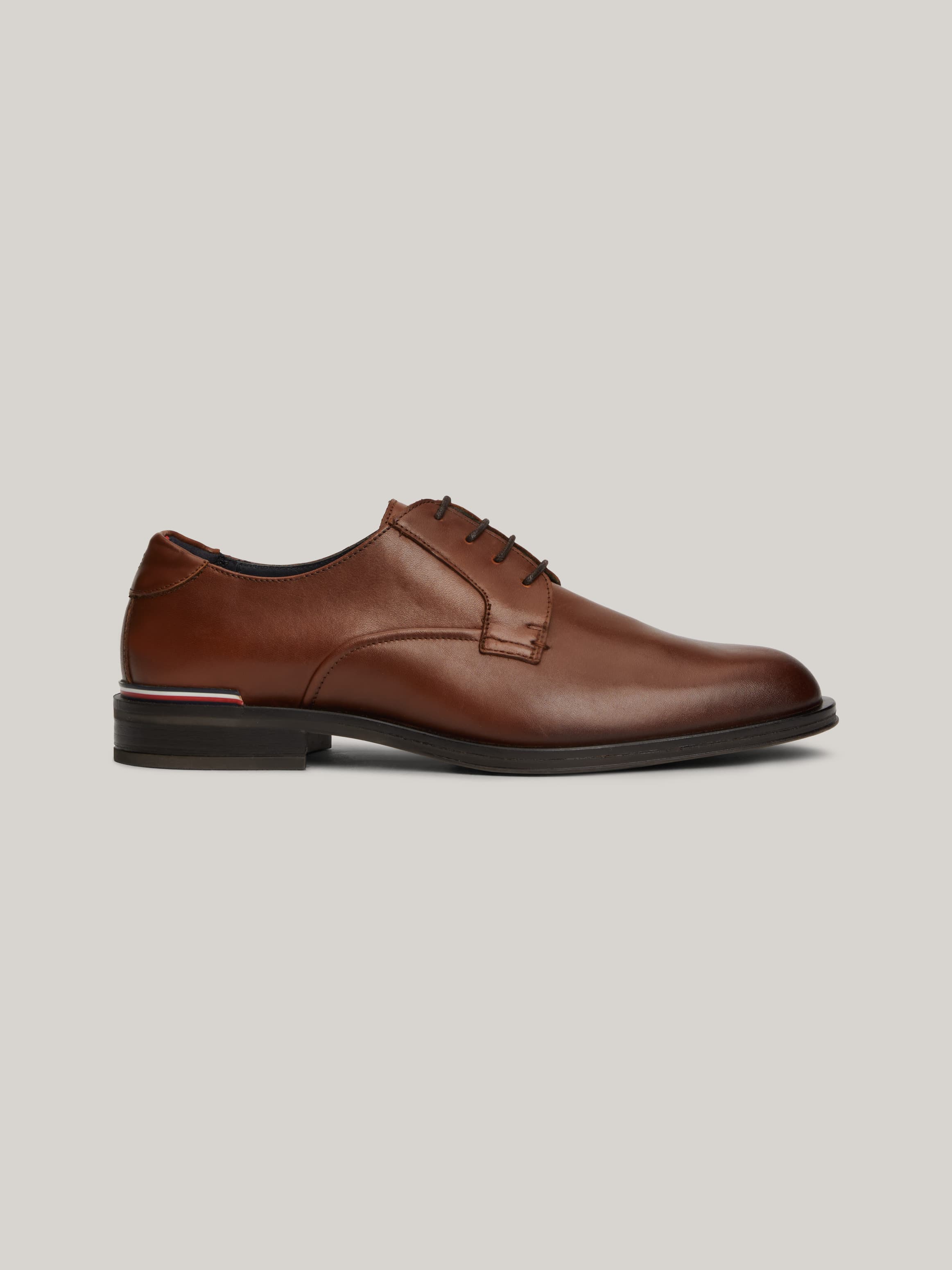 Leather Lace-Up Derby Shoes