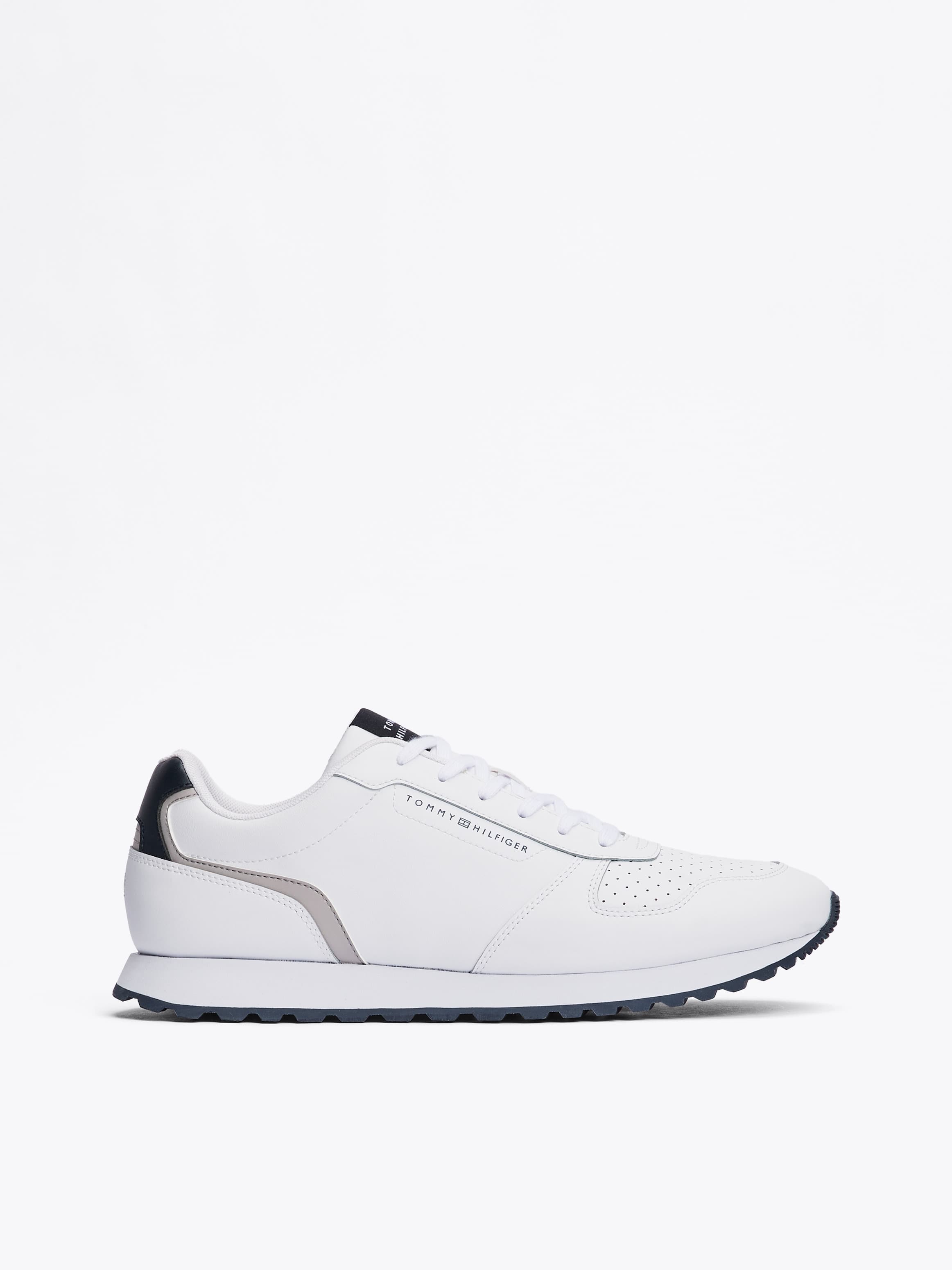 Essential Leather Logo Trainers