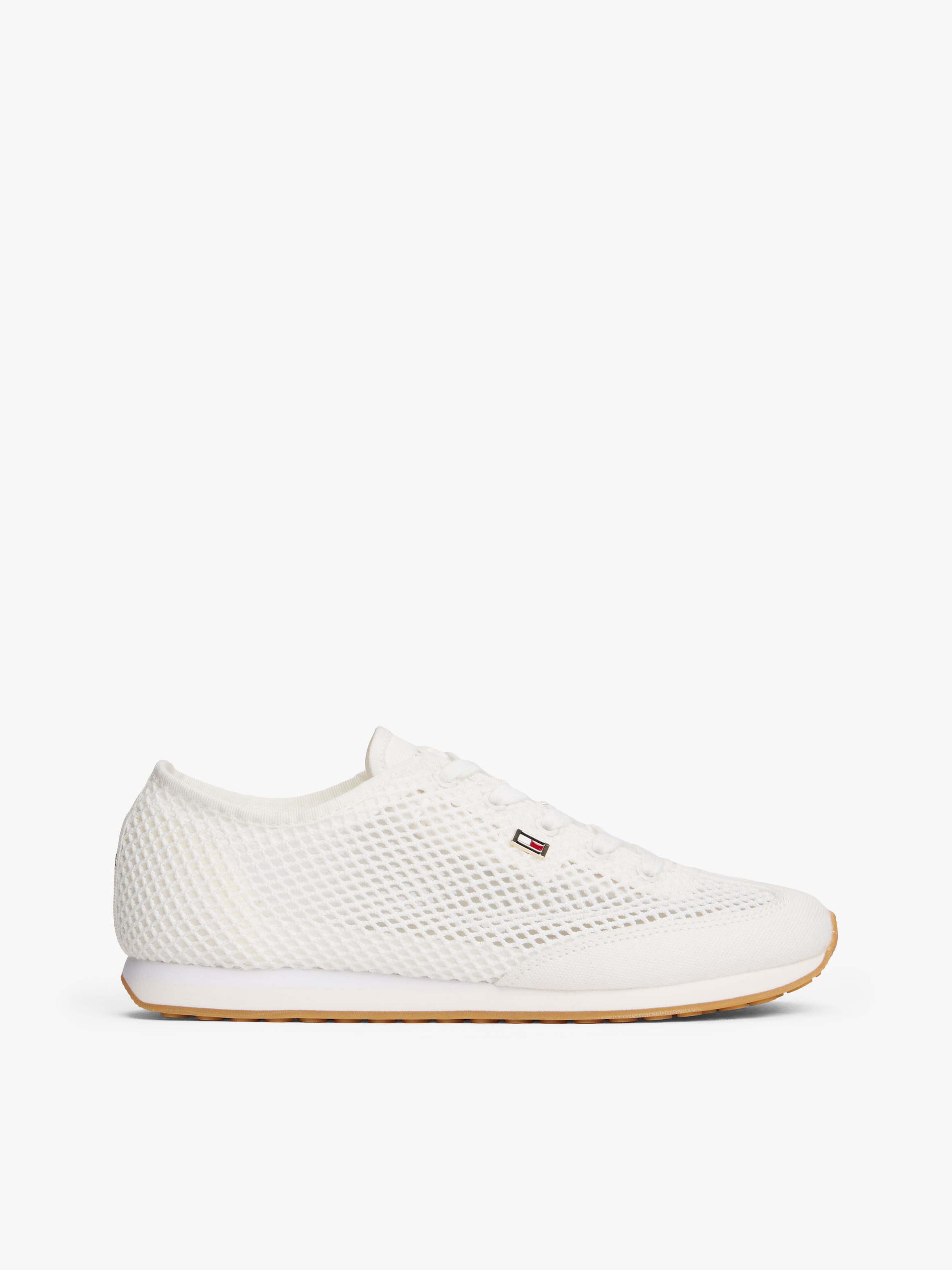 Enamel Flag Open Mesh Trainers