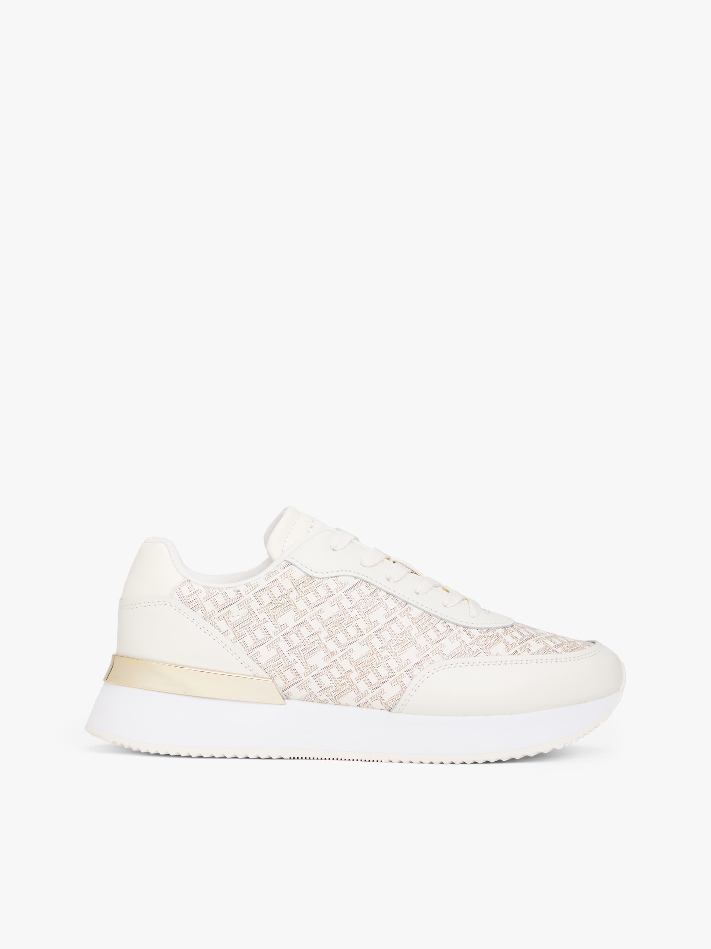 TH Monogram Leather Trainers