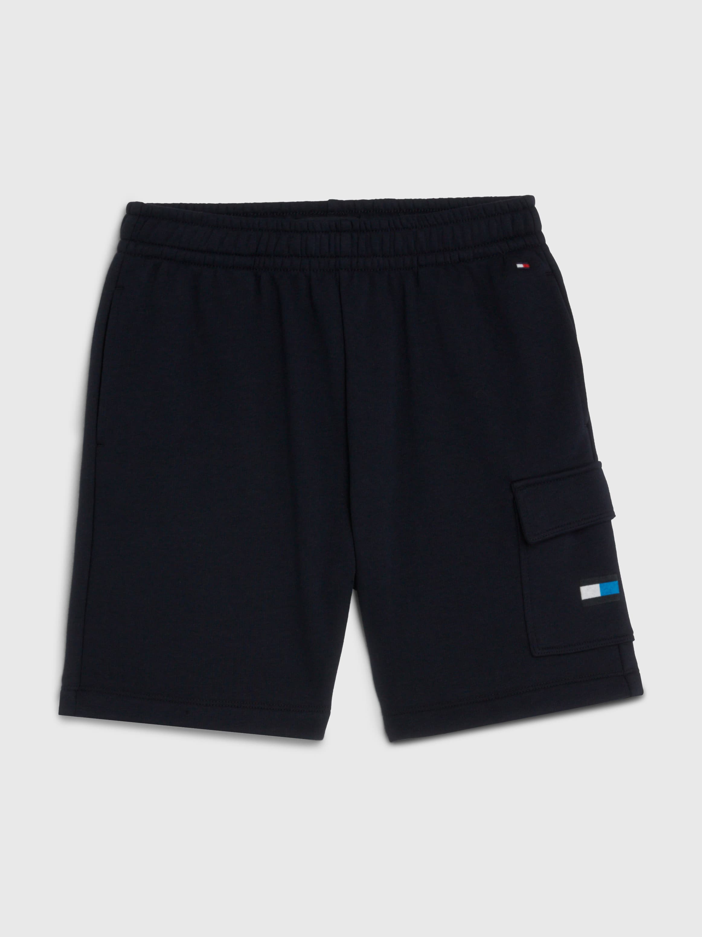 Logo Side Pocket Sweat Shorts