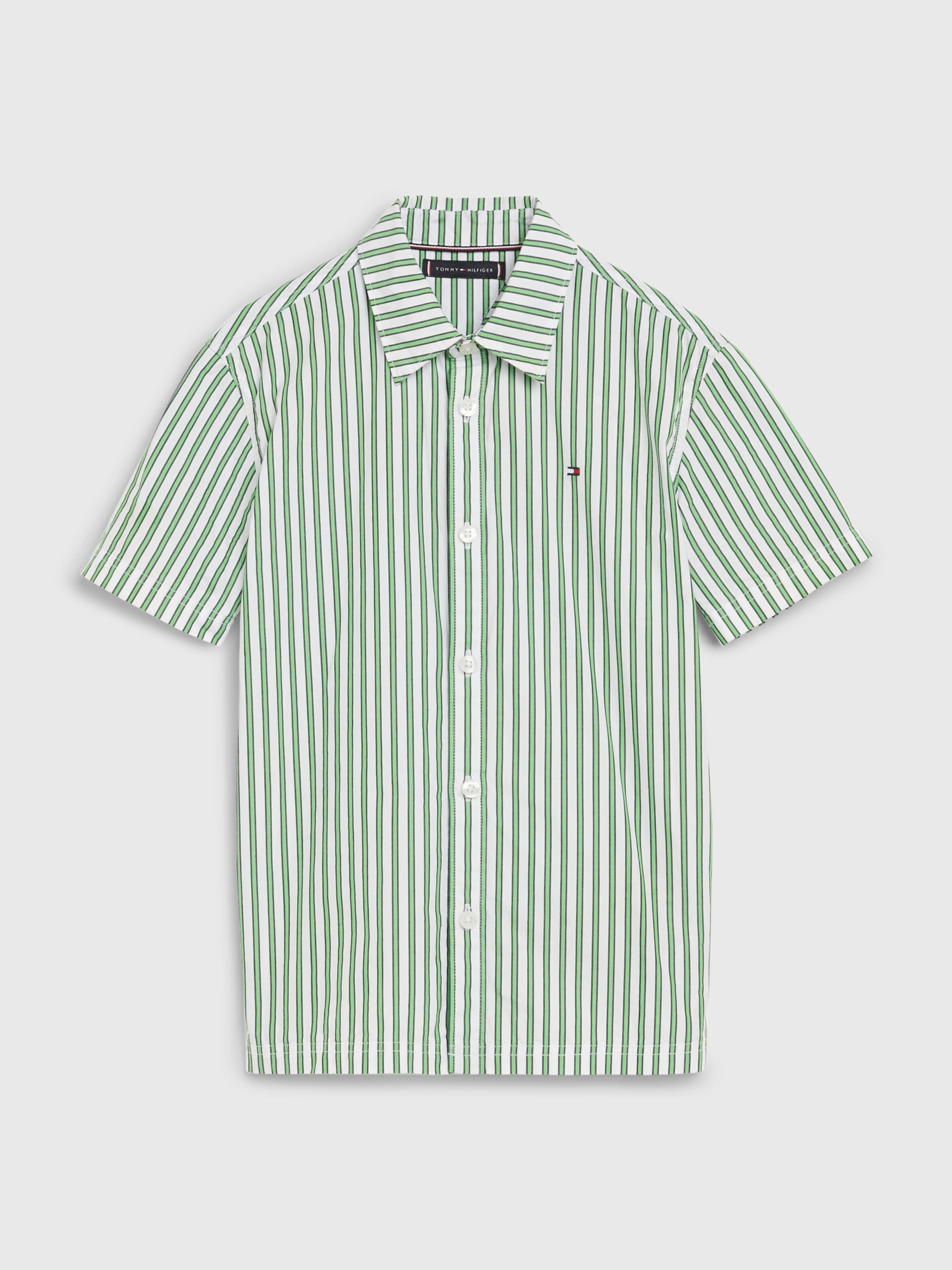Stripe Short Sleeve Shirt