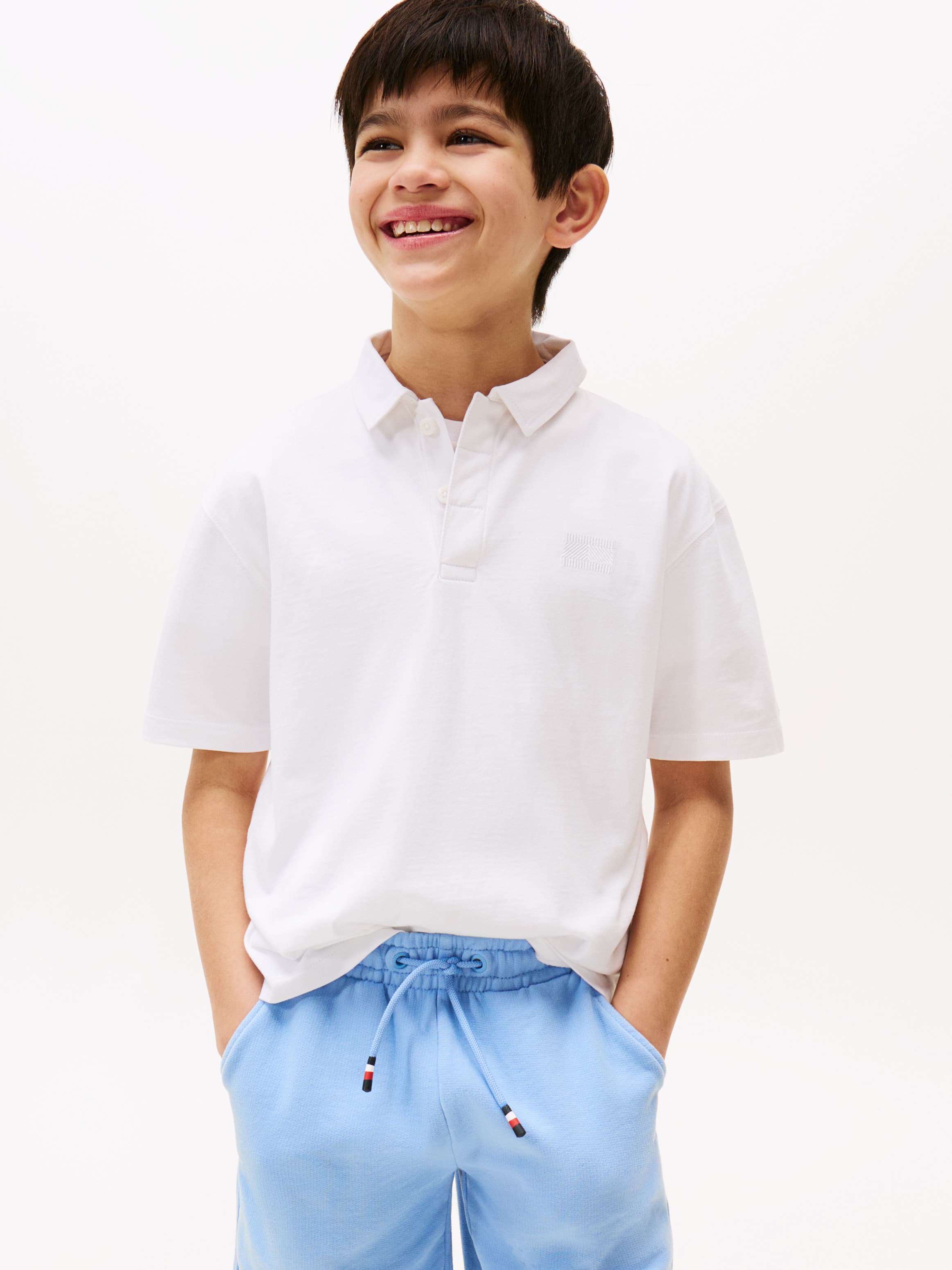 Cotton Short Sleeve Polo T-Shirt