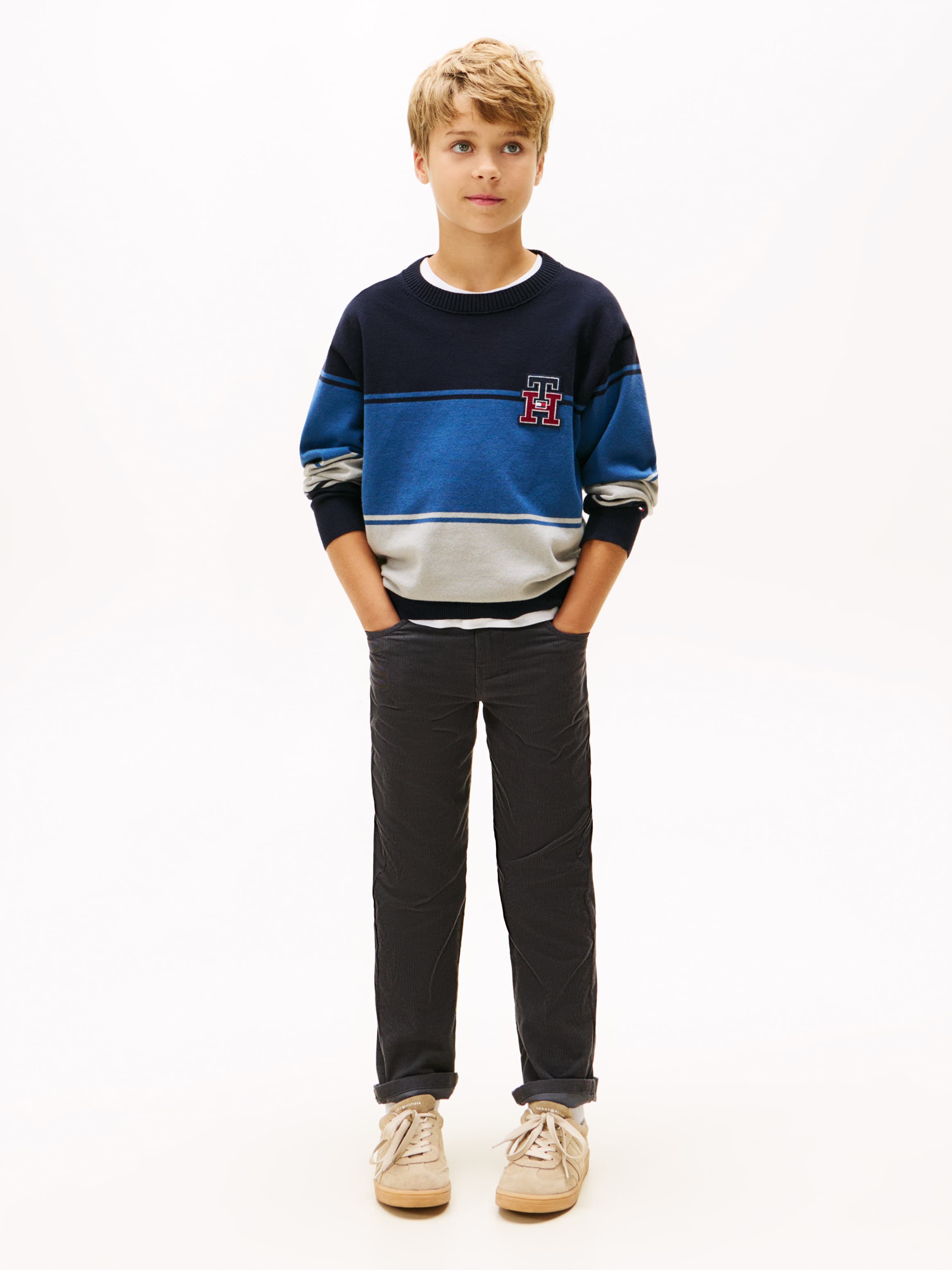 Skater Fit Corduroy Trousers
