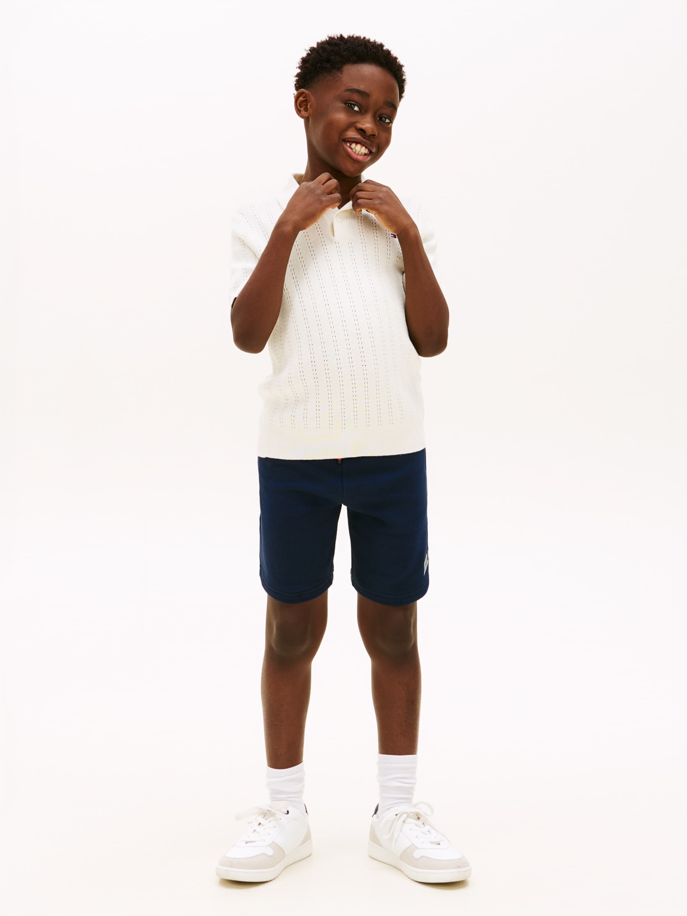 Terry Wide Leg Sweat Shorts