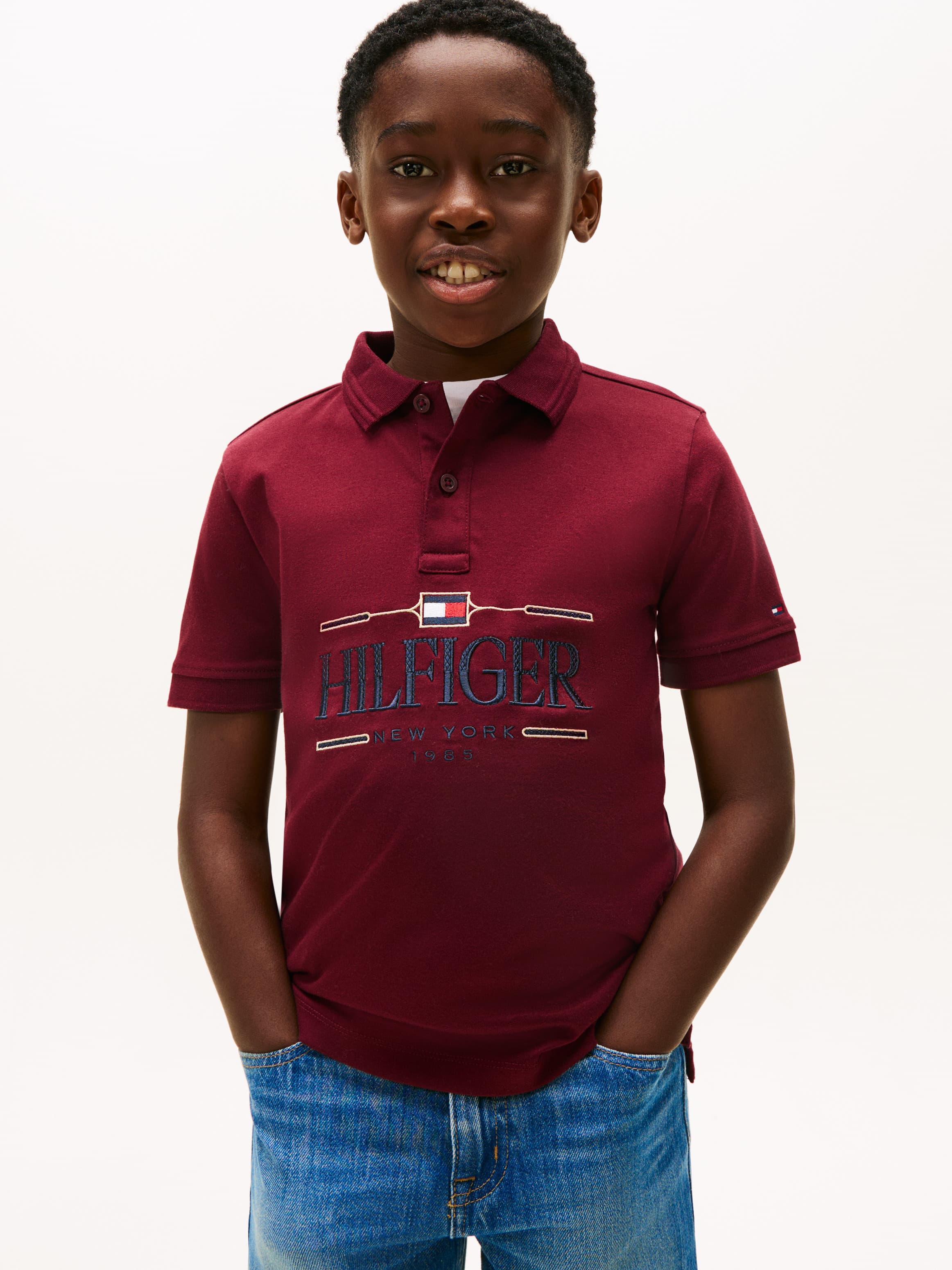 Tommy Icons Interloc Short Sleeve Polo T-Shirt