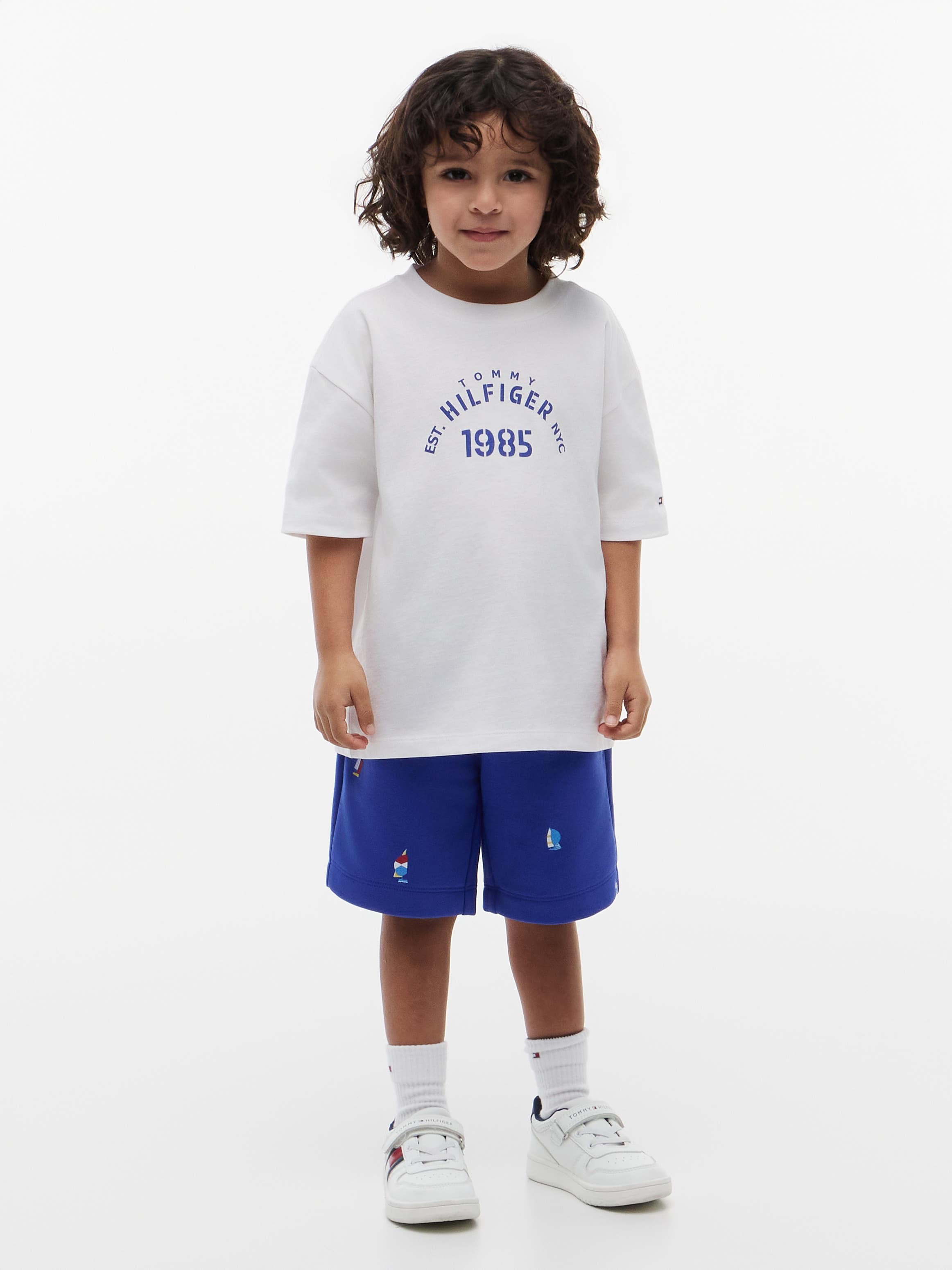 Terry T-Shirt and Shorts Outfit