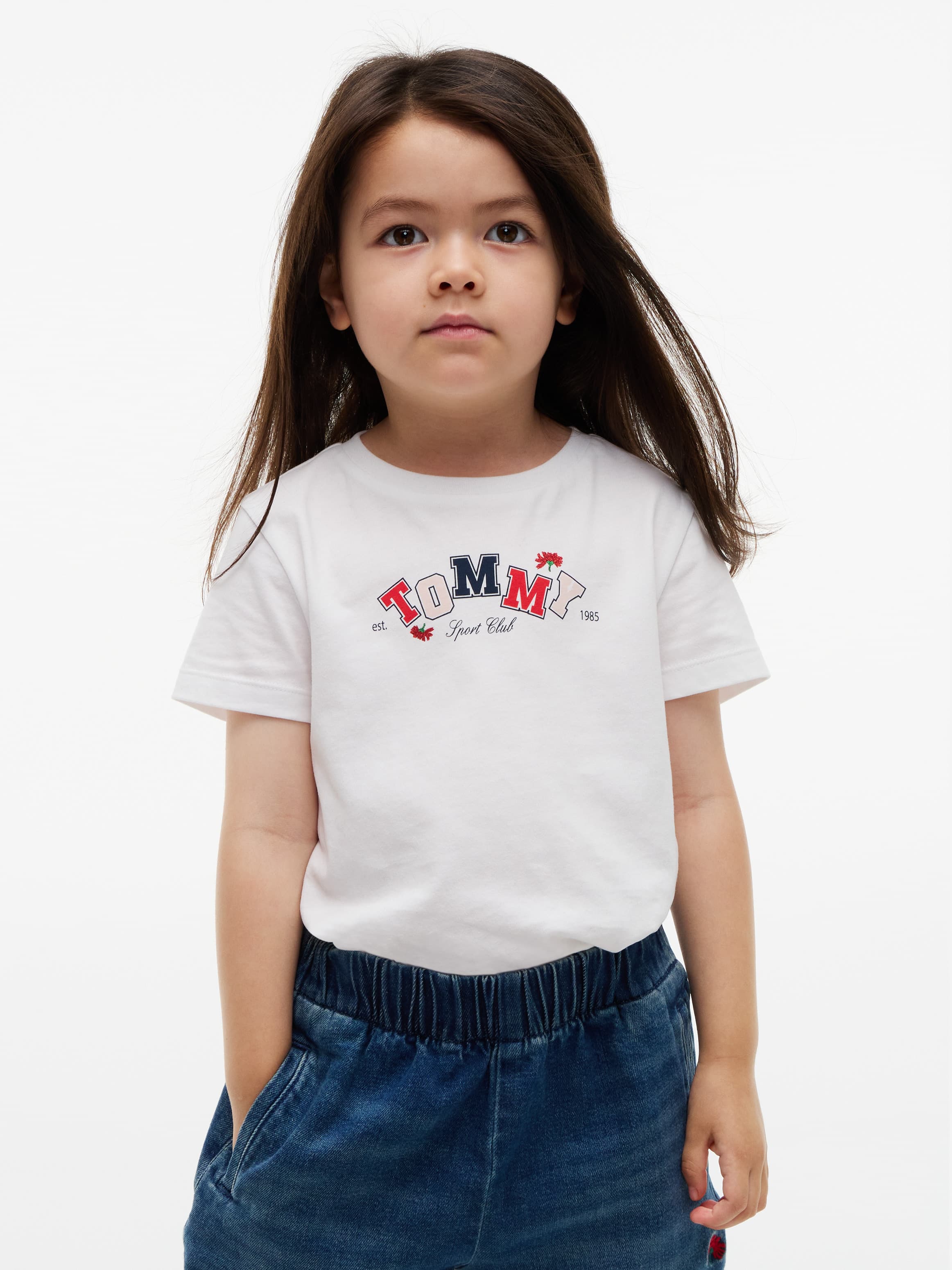Heart Flag Peached Jersey T-Shirt
