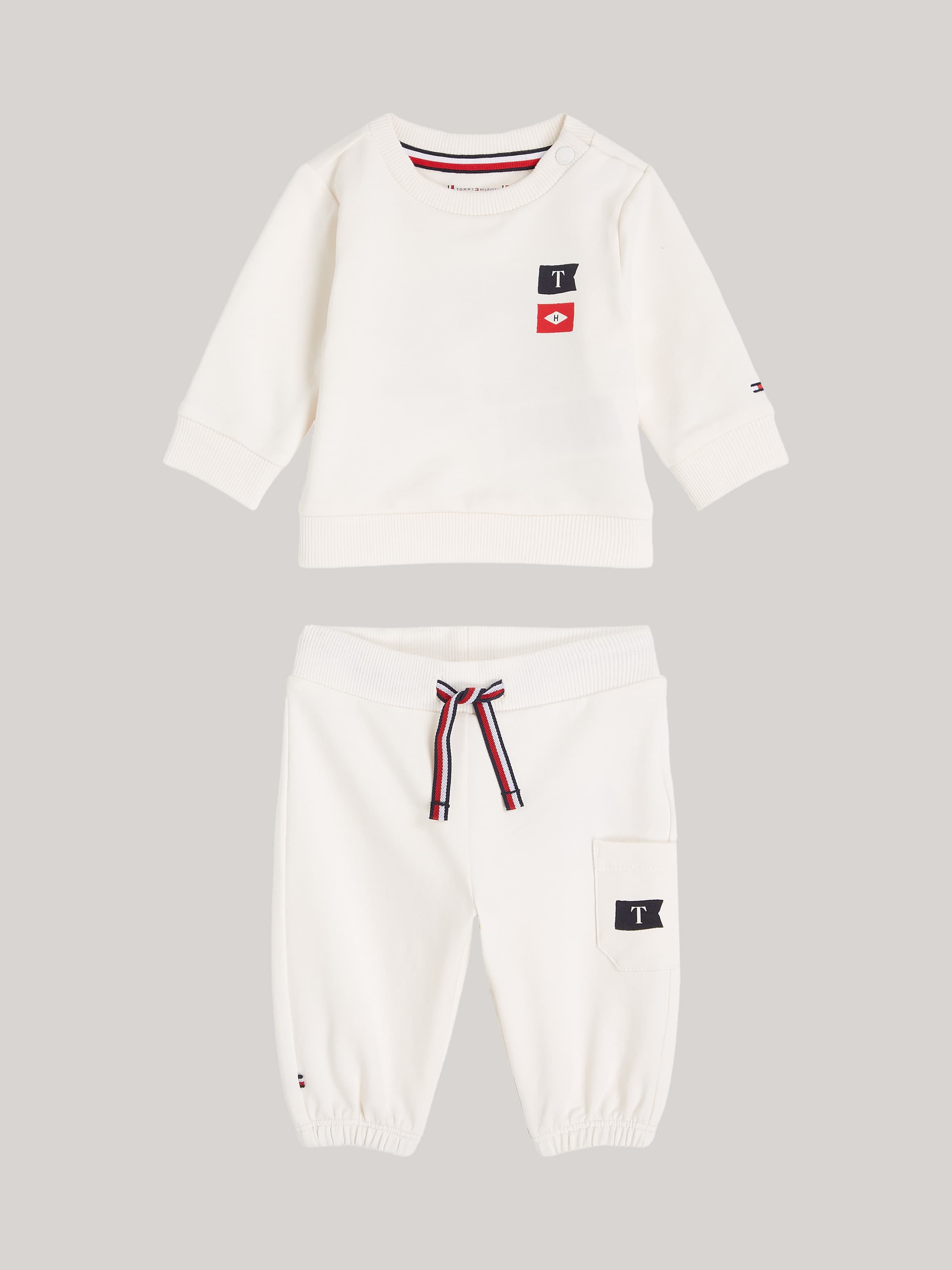Nautical Hilfiger Logo Sweatsuit