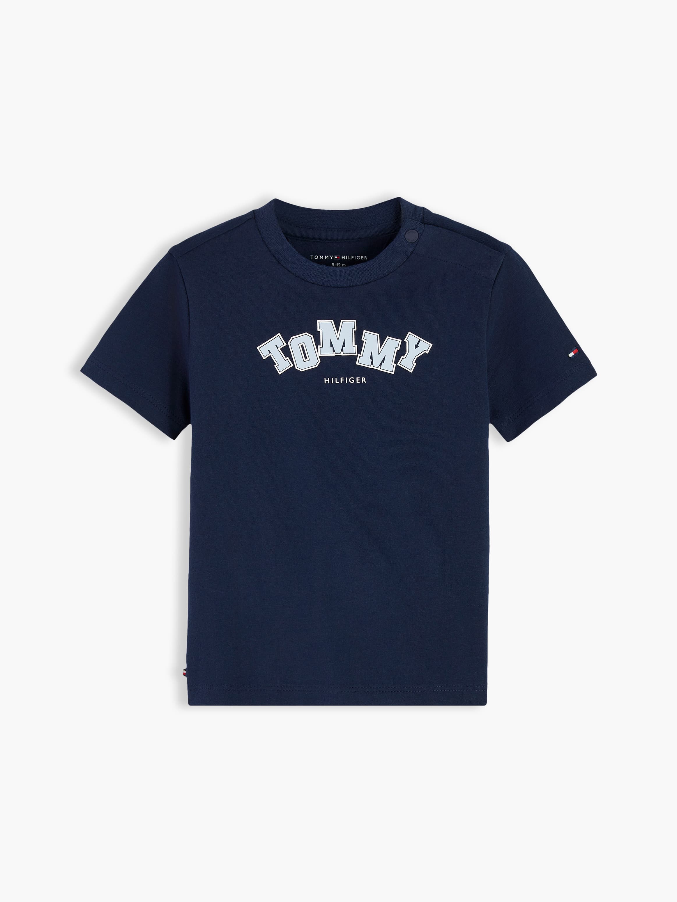 Logo Peached Crew Neck T-Shirt