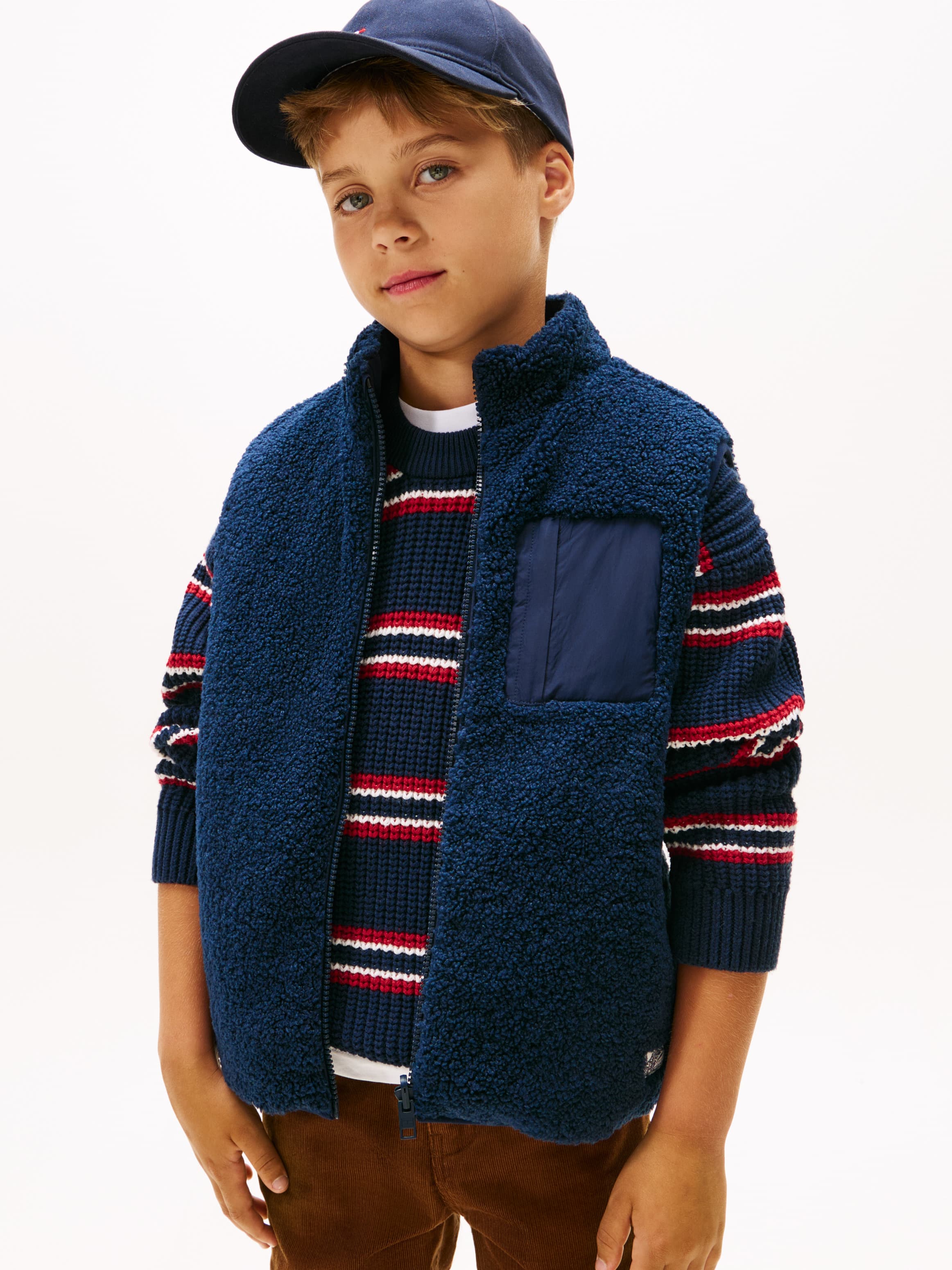 Reversible Teddy Gilet