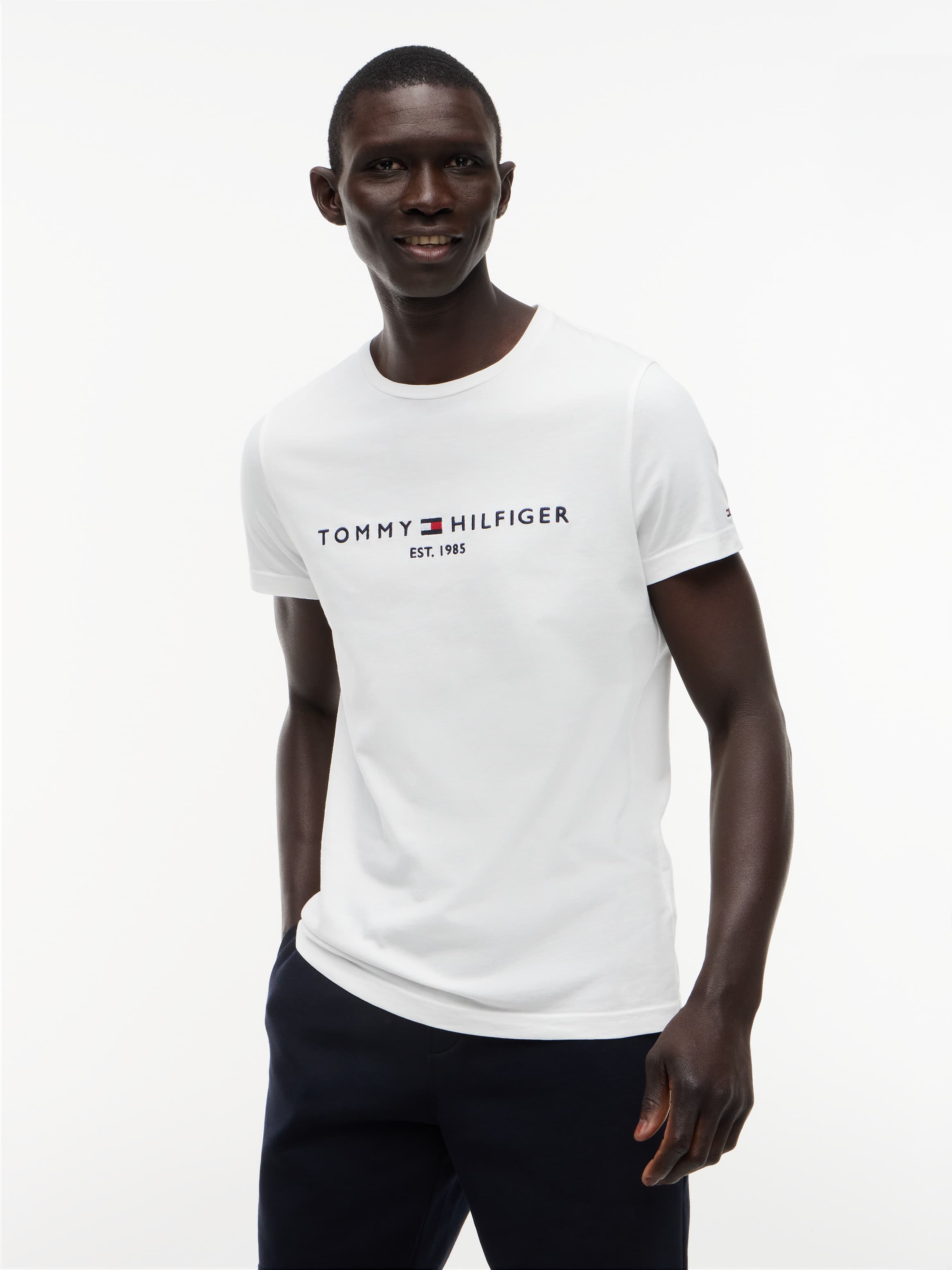 Embroidered Logo Short Sleeves T-Shirt
