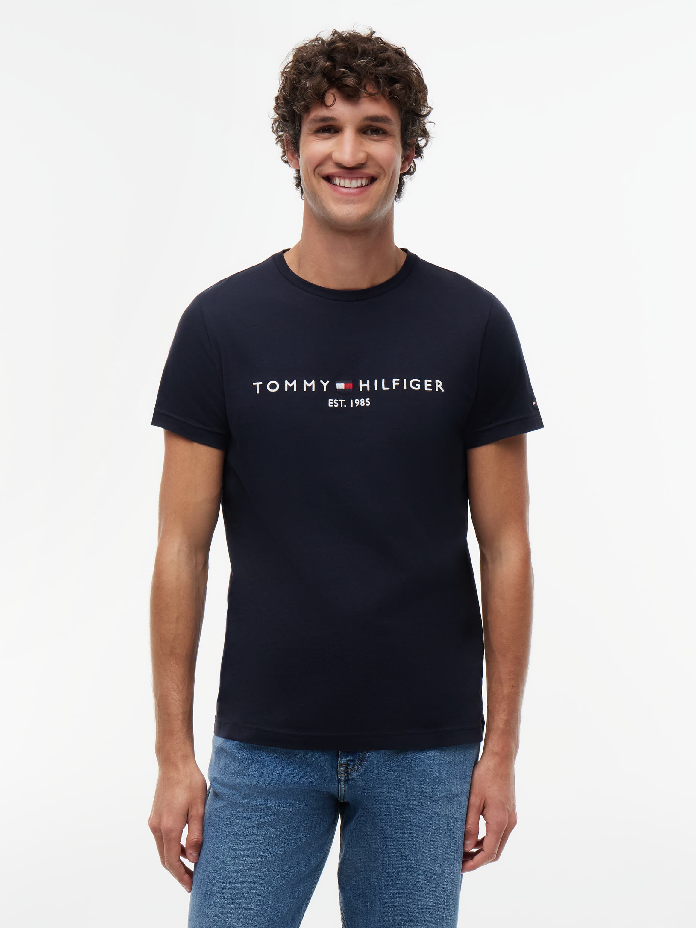 Embroidered Logo Short Sleeves T-Shirt