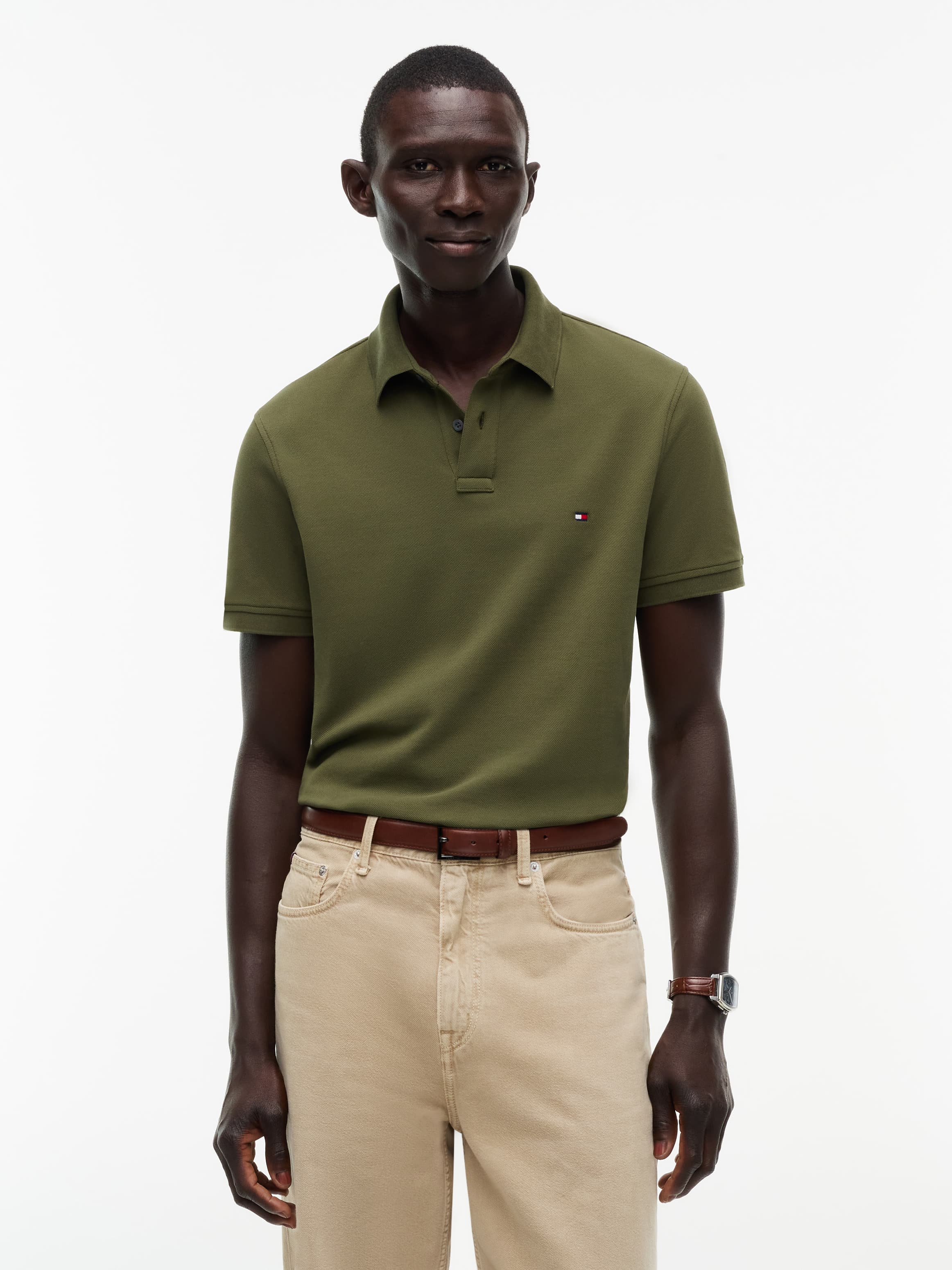1985 Regular Fit Pique Polo Shirt