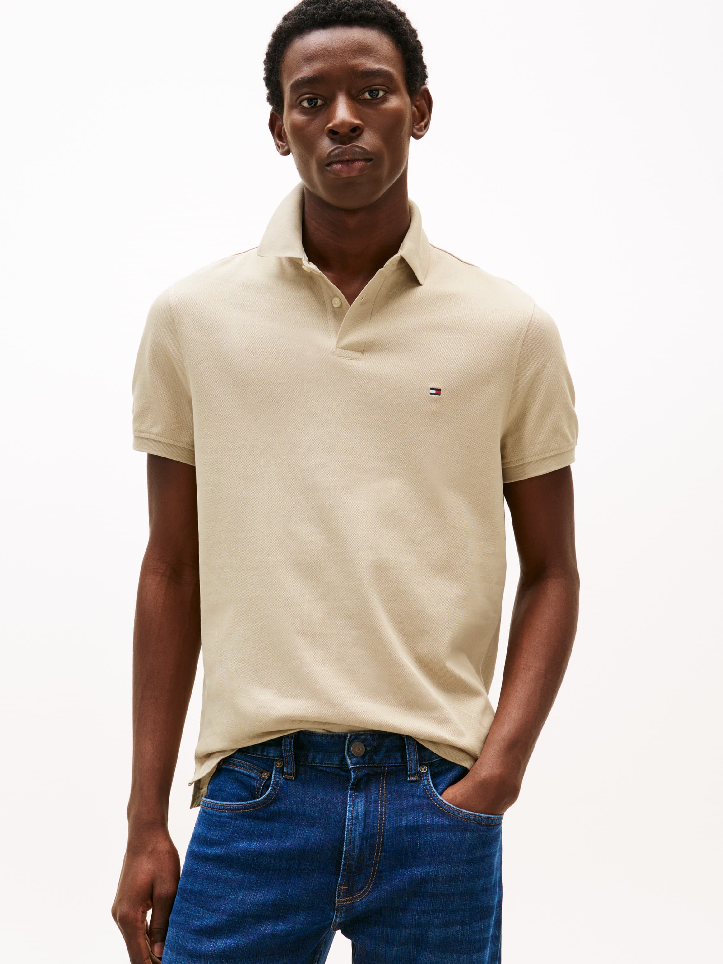 1985 Collection Textured Pique Polo Shirt