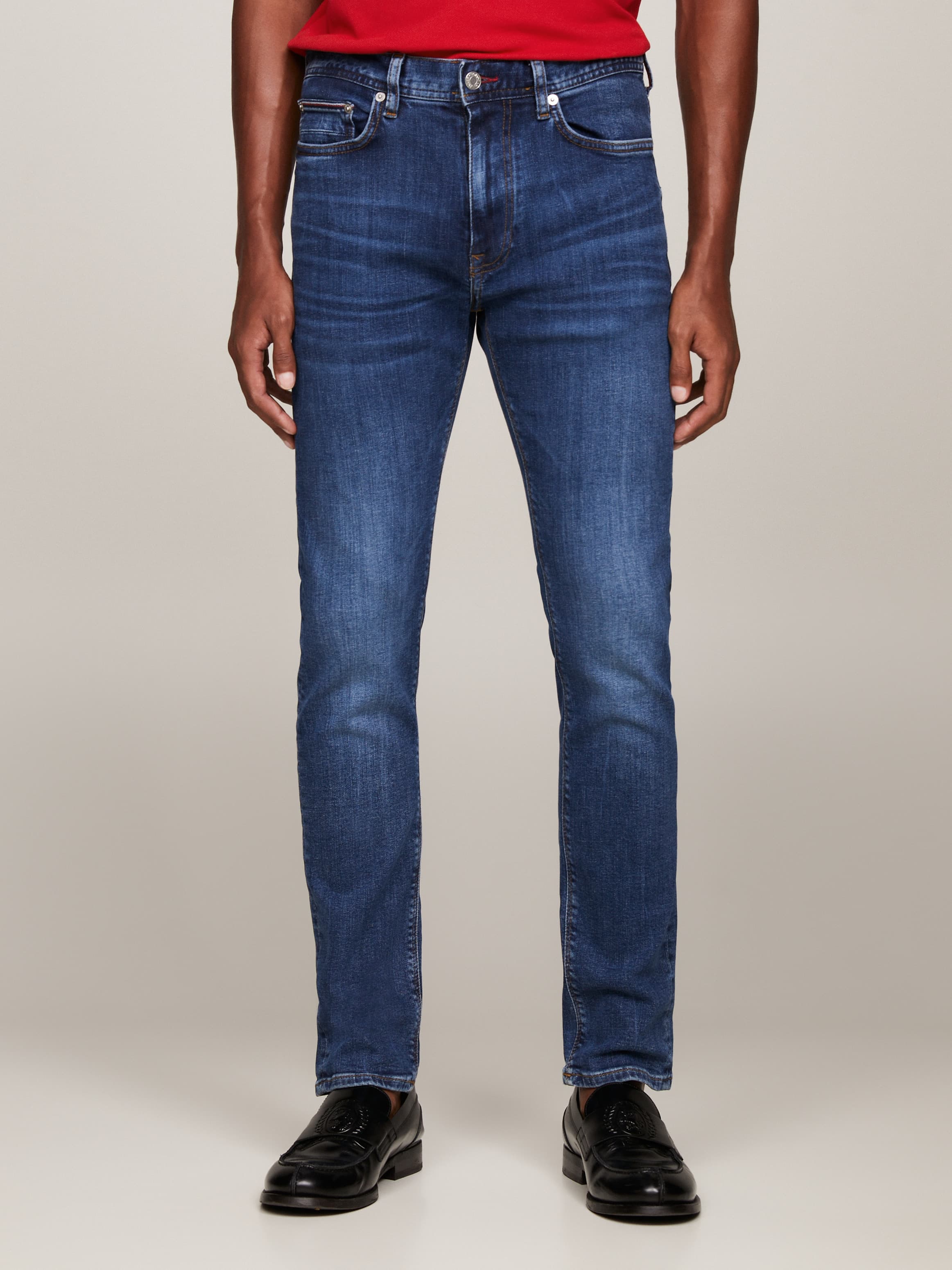 Bleecker Slim Fit Faded Jeans