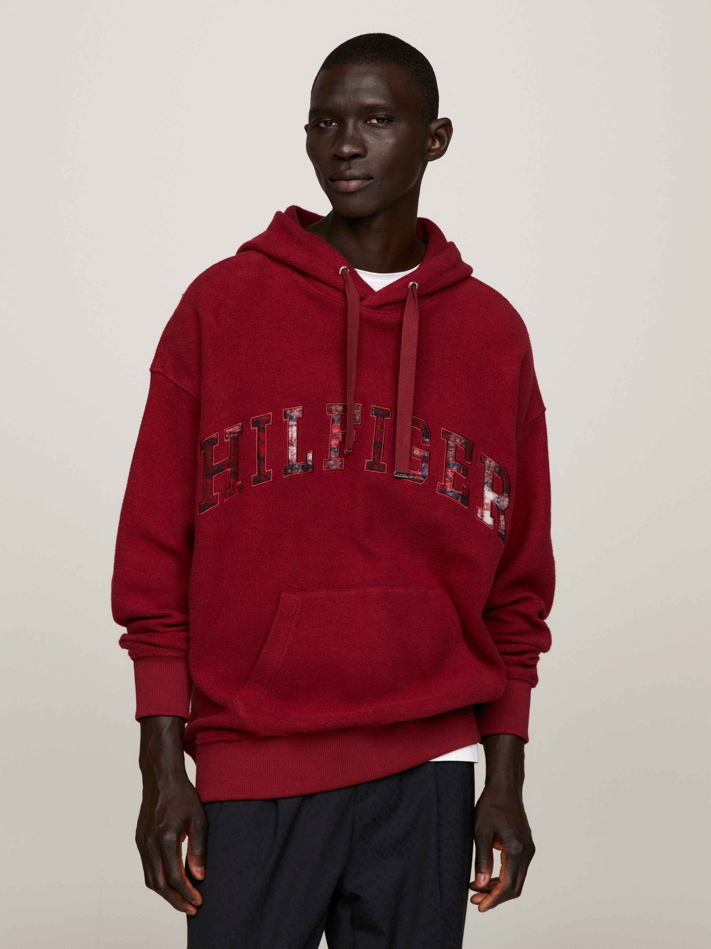 Tartan Crest Oversized Fit Hoody
