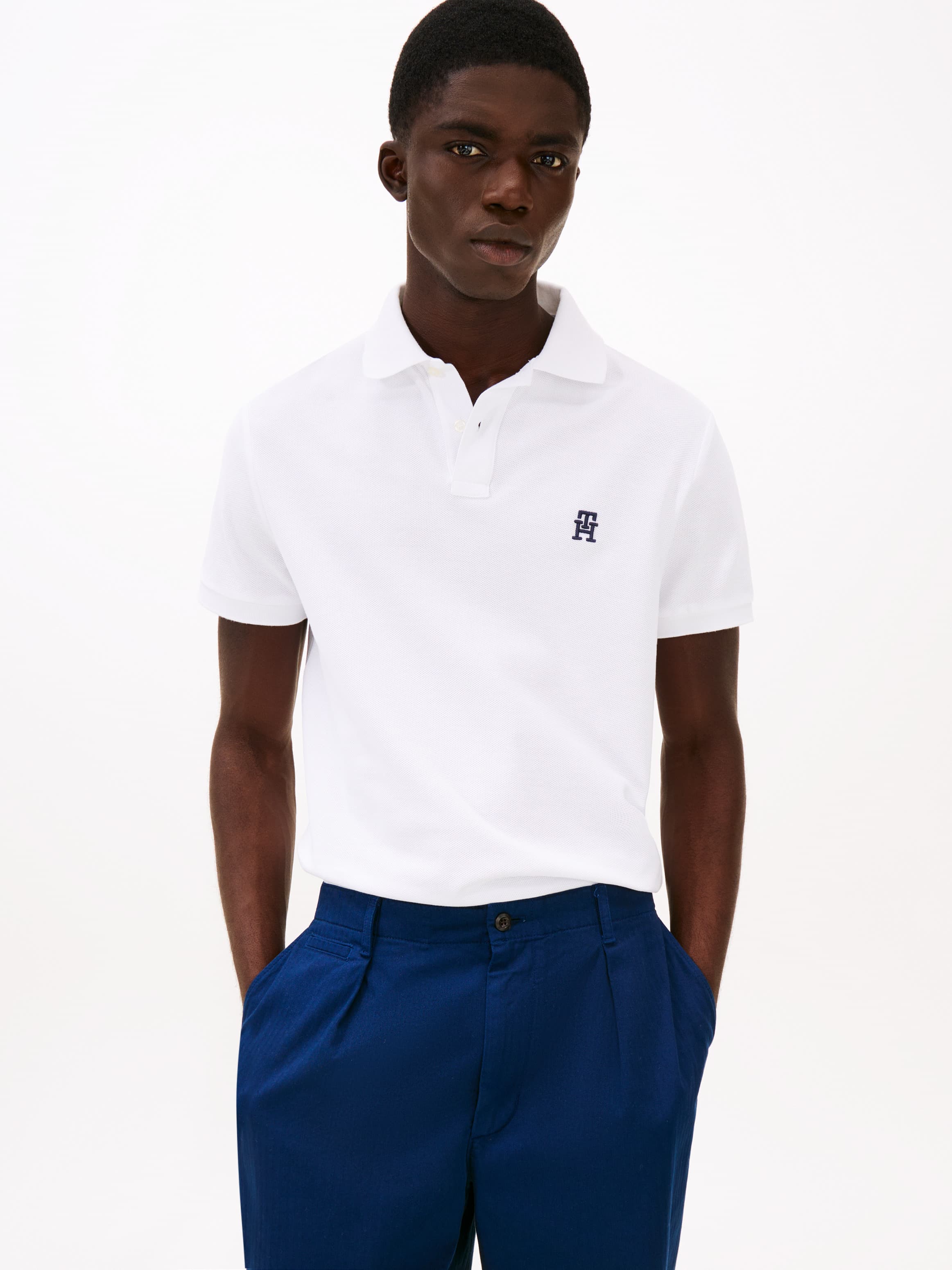 TH Monogram Polo Shirt