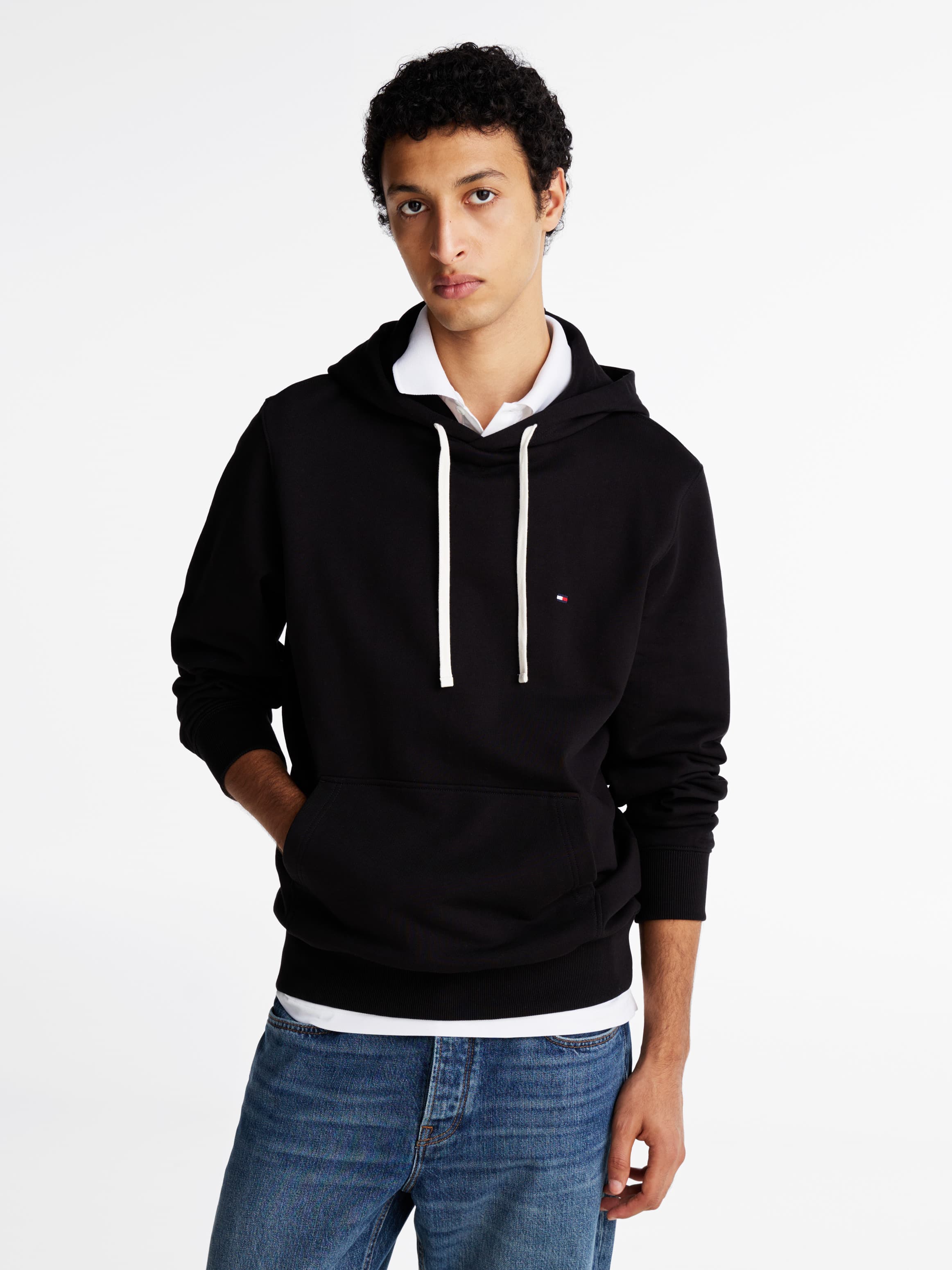 Flag Embroidery Terry Hoody
