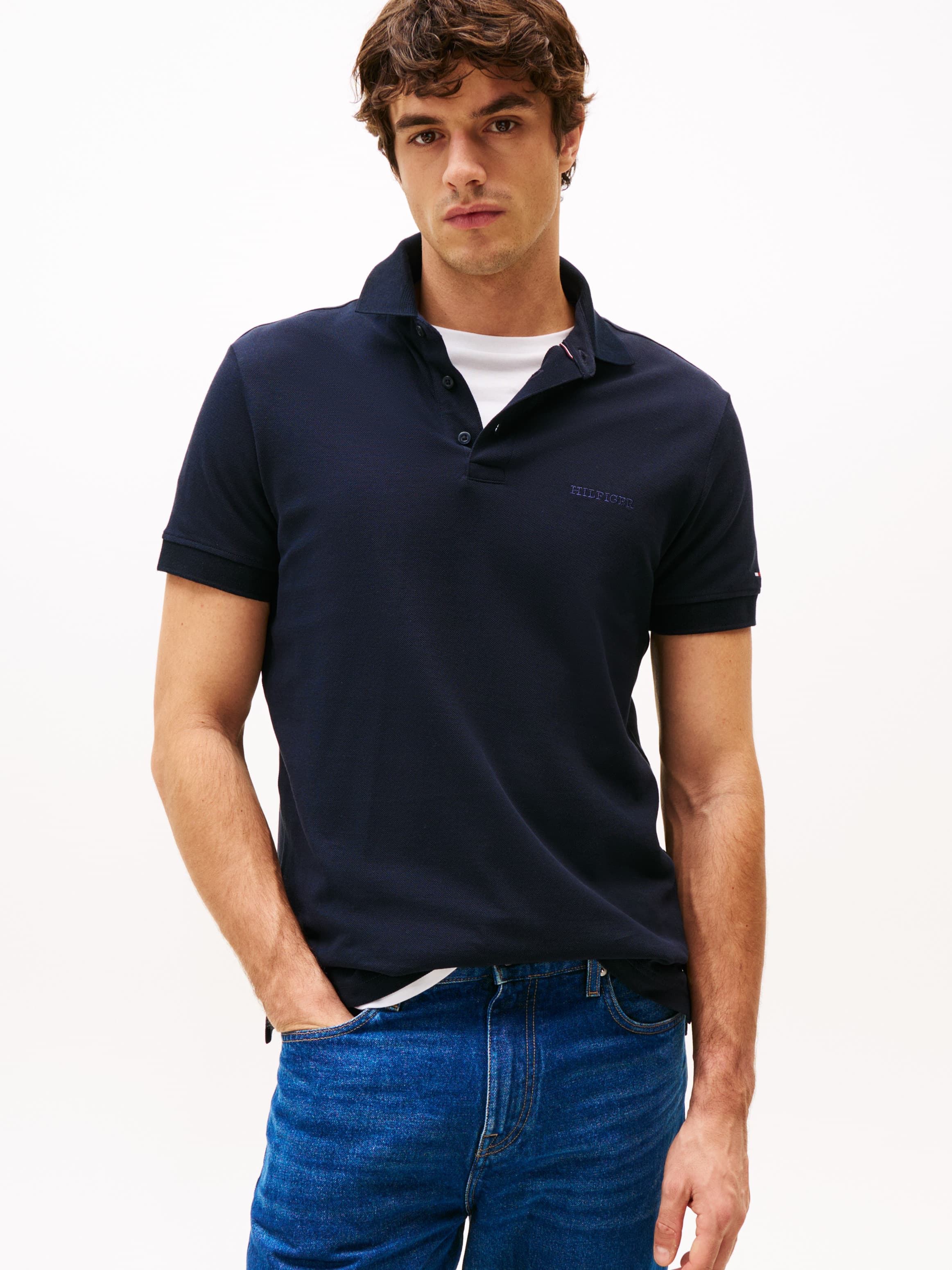 Regular Fit Hilfiger Monotype Polo Shirt