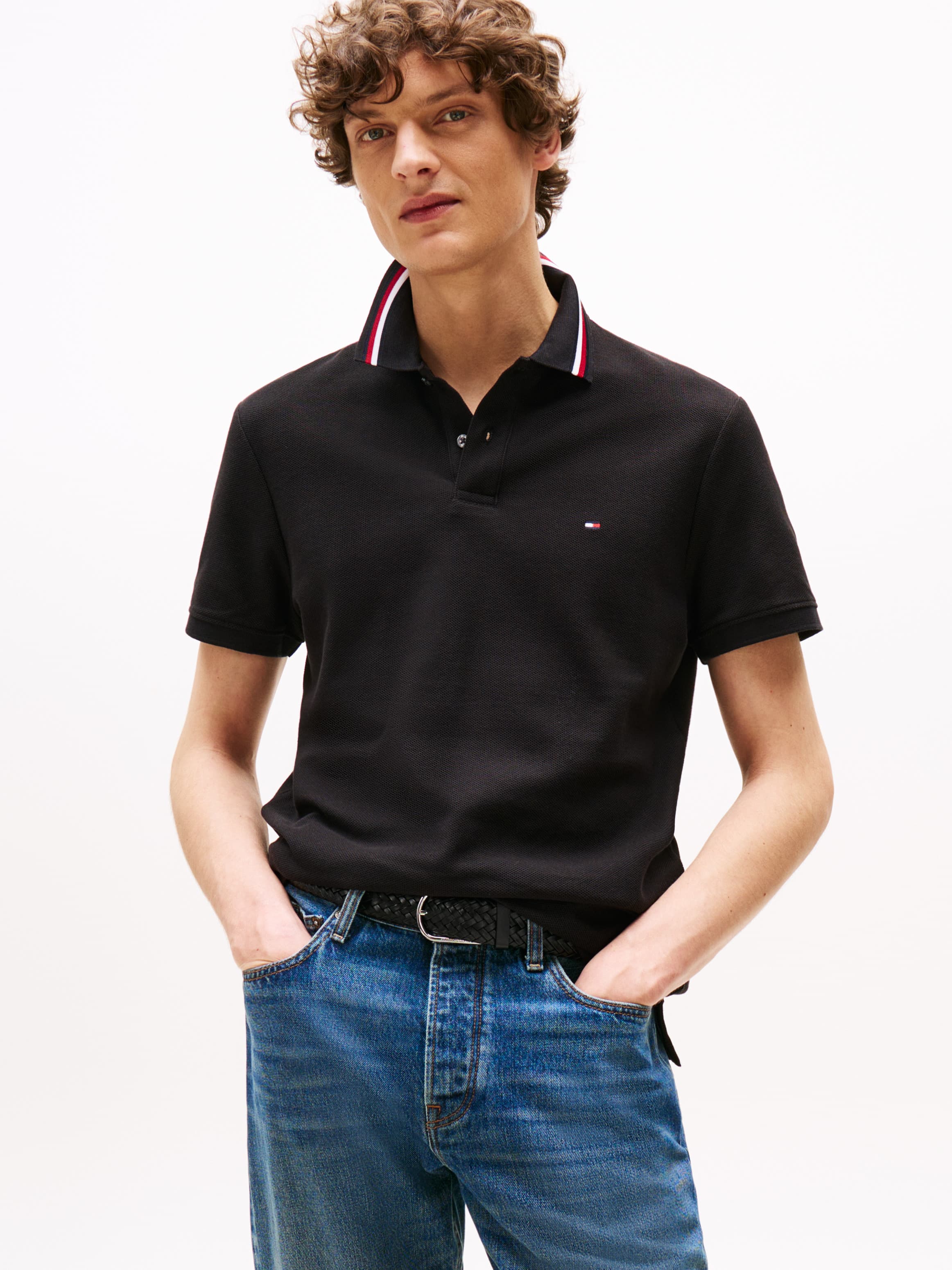Regular Fit Signature Collar Polo Shirt