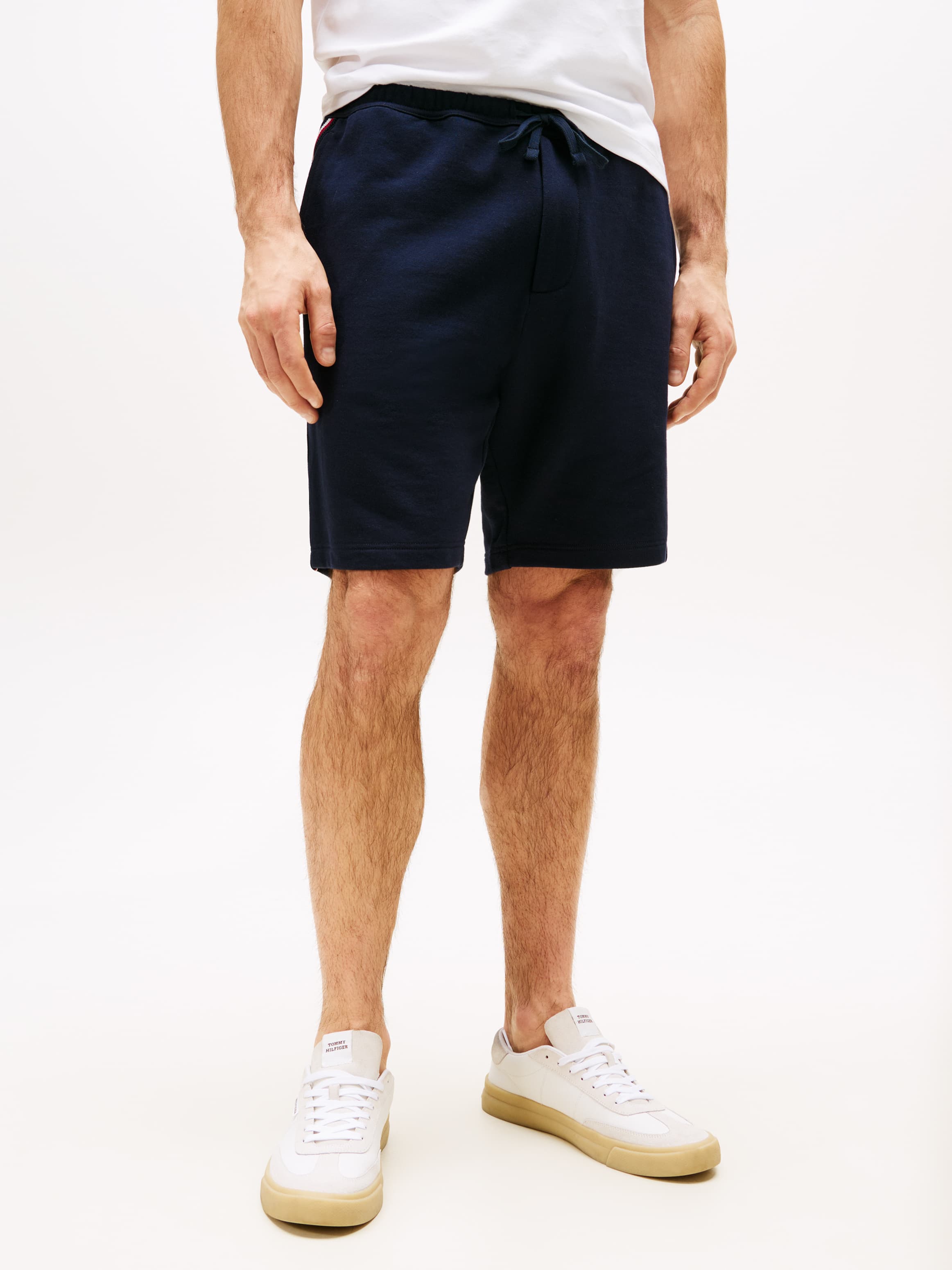 Global Stripe Sweat Shorts