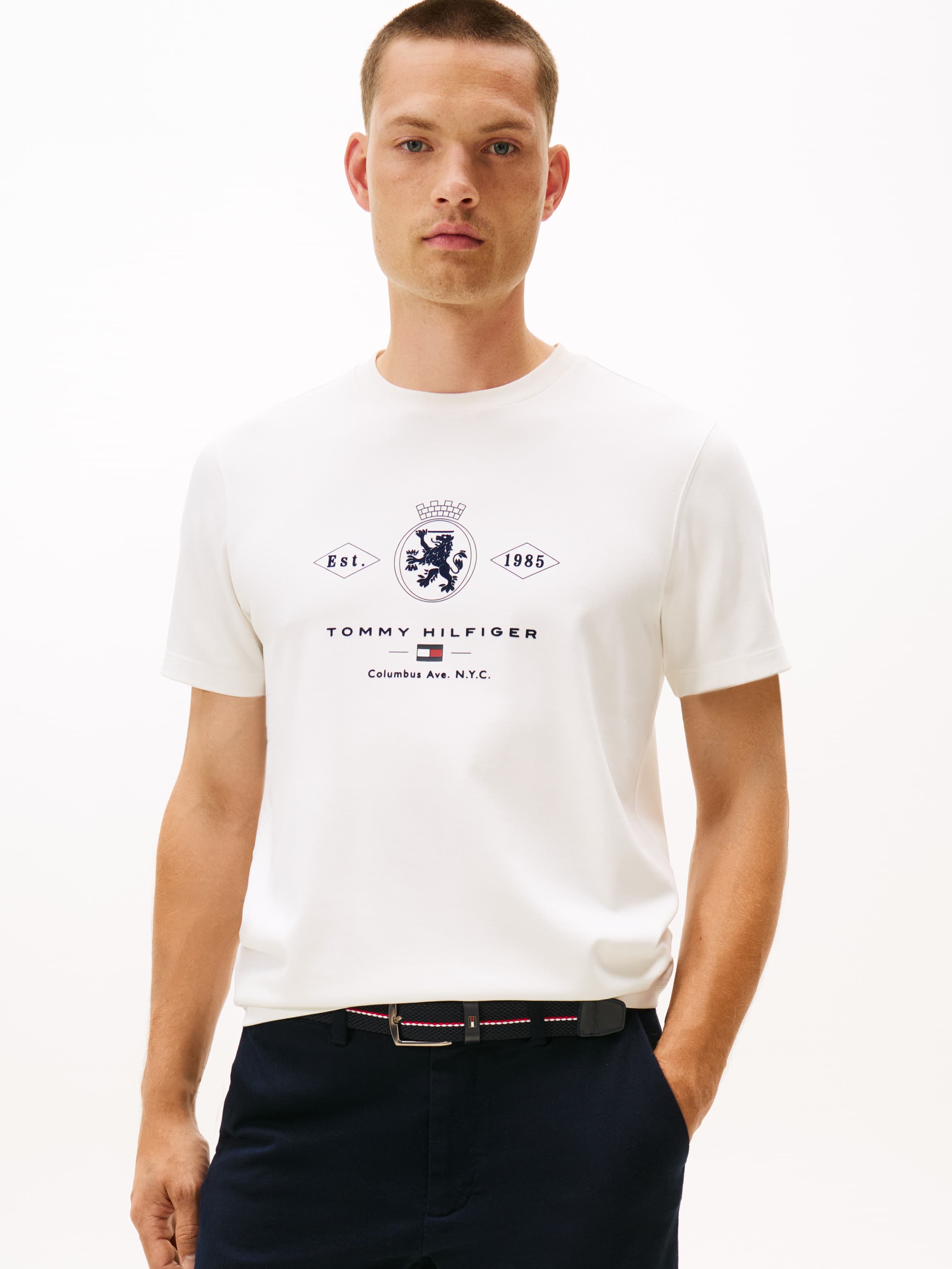 Varsity Graphic Interlock Knit T-Shirt