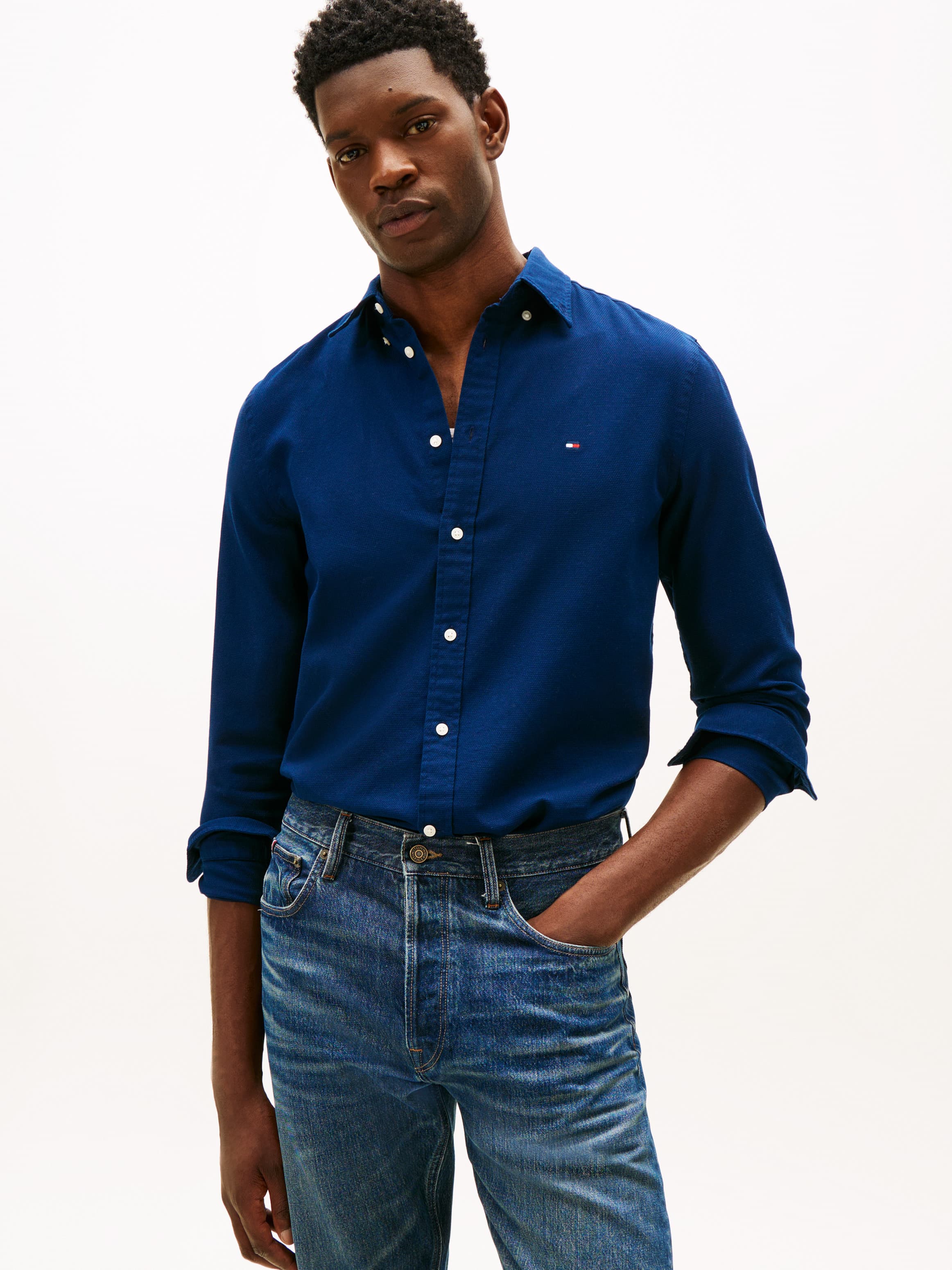 TH Flex Dobby Slim Fit Shirt