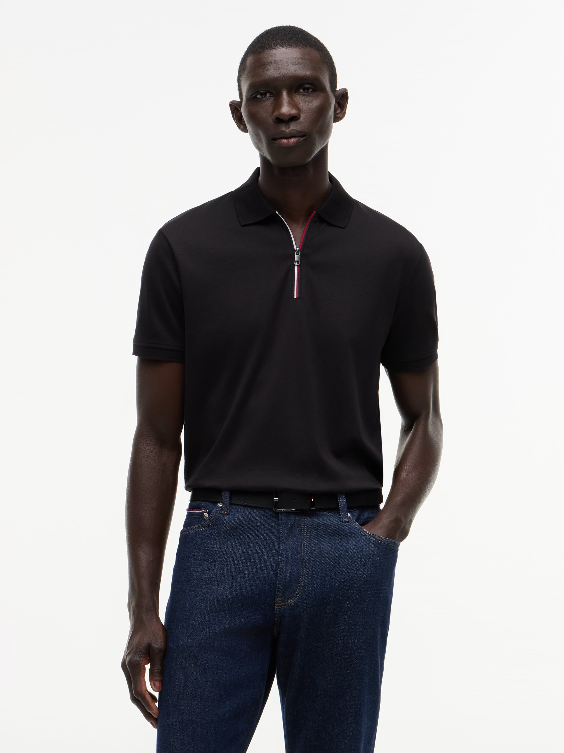 Regular Fit Fluid Cotton Polo Shirt