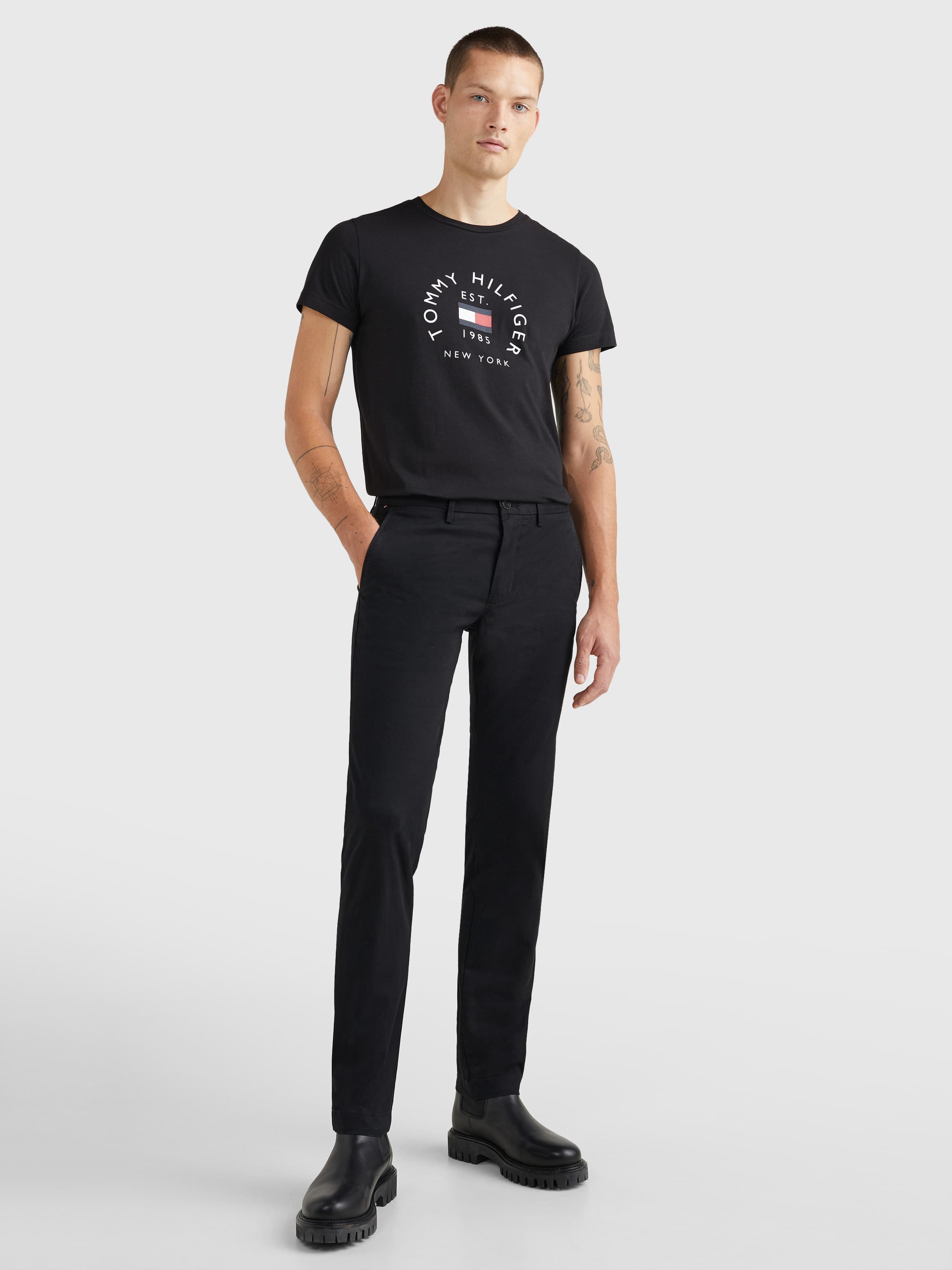 1985 Collection Bleecker Slim Fit Chinos