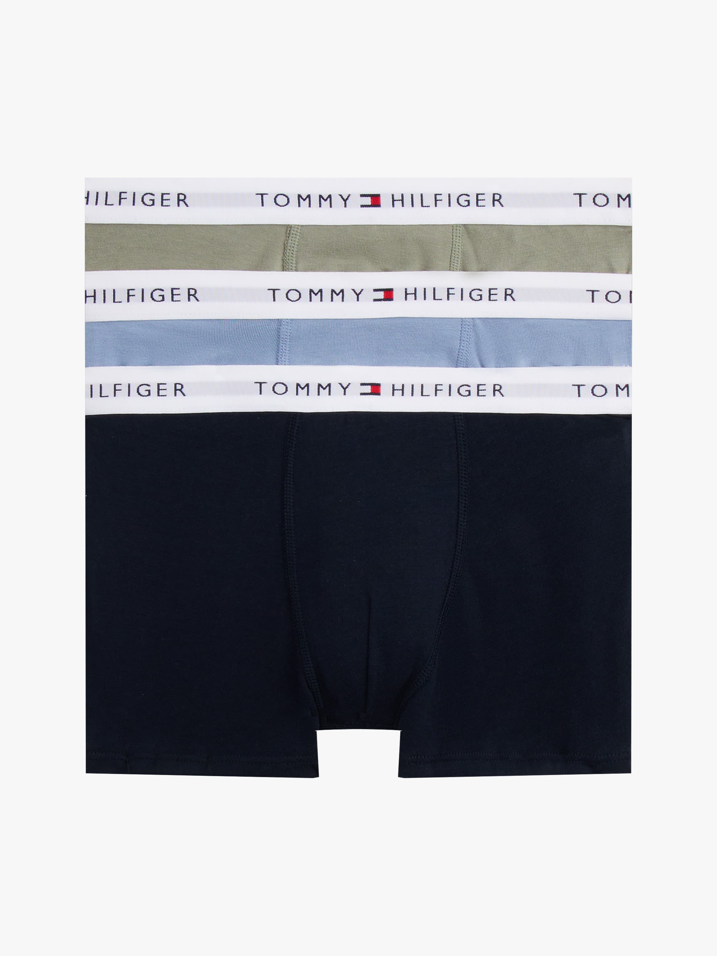 3-Pack Signature Logo Waistband Trunks