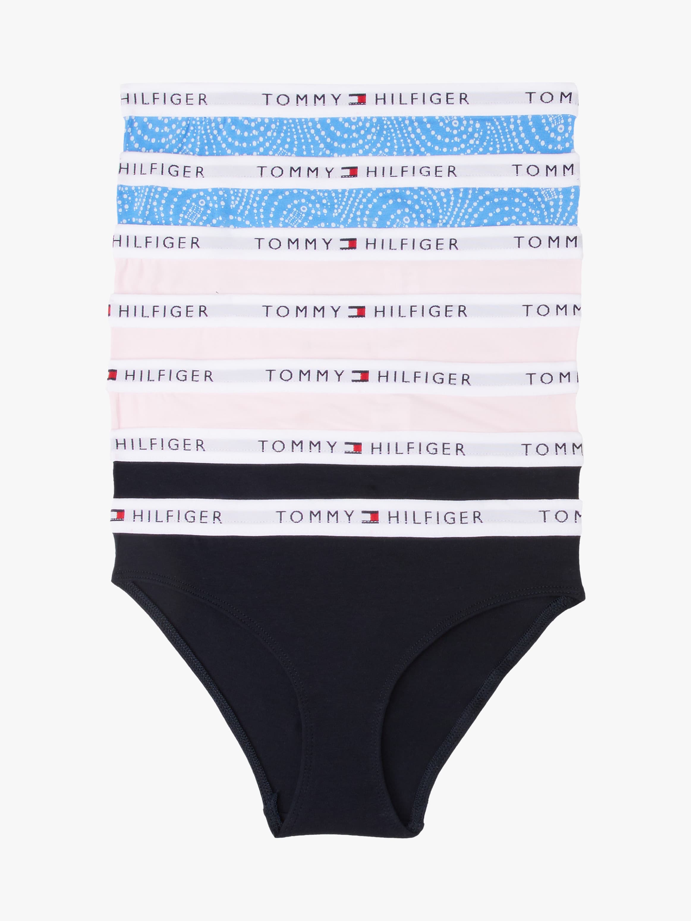 7-Pack Signature Print Logo Waistband Briefs