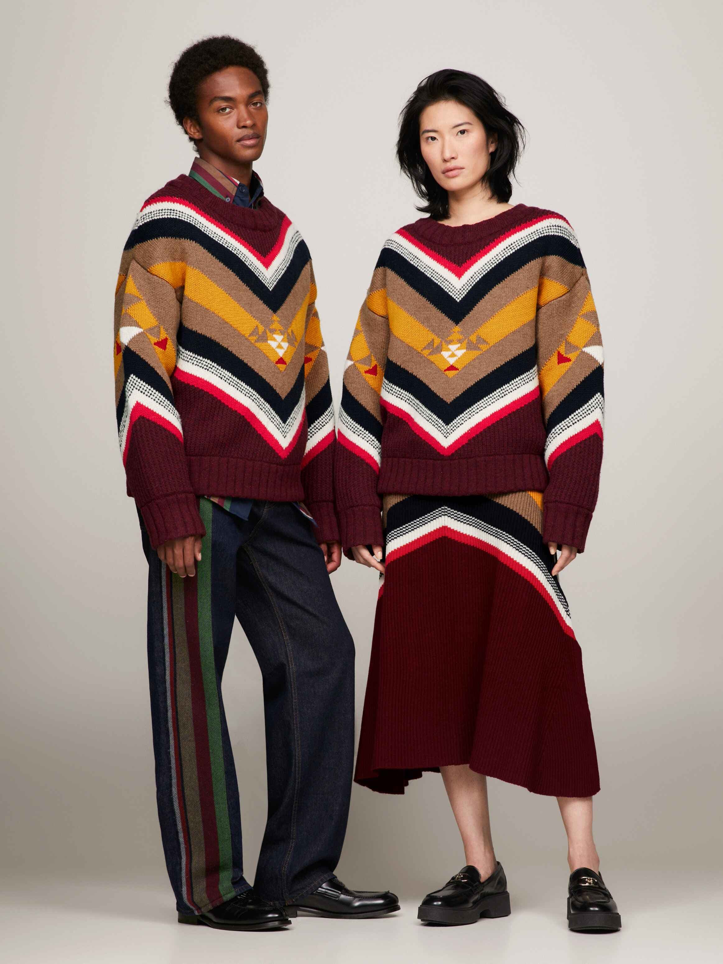 Tommy x Pendleton Valley Stripe Relaxed Jumper