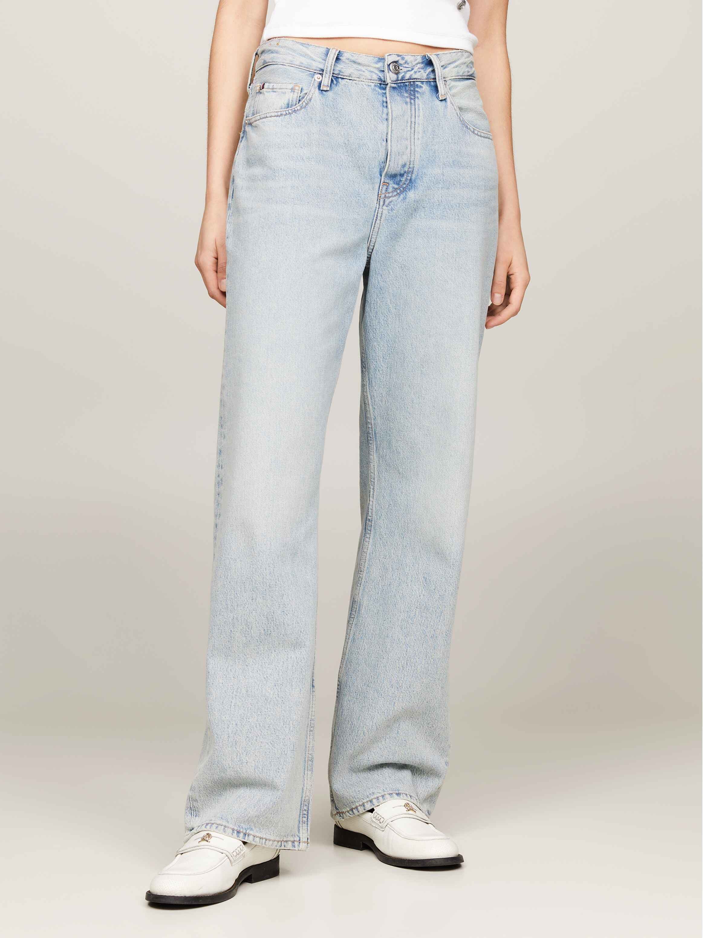 Rome High Rise Slim Straight Jeans