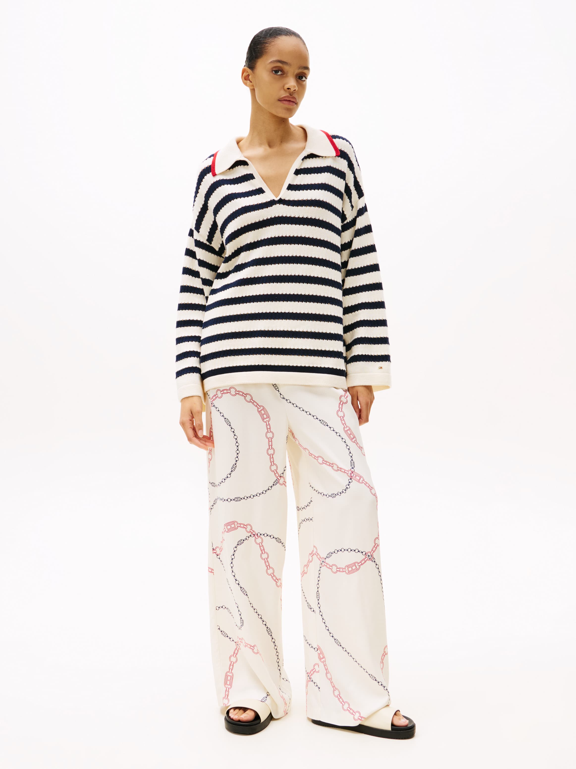 Loose Pull-On Trousers