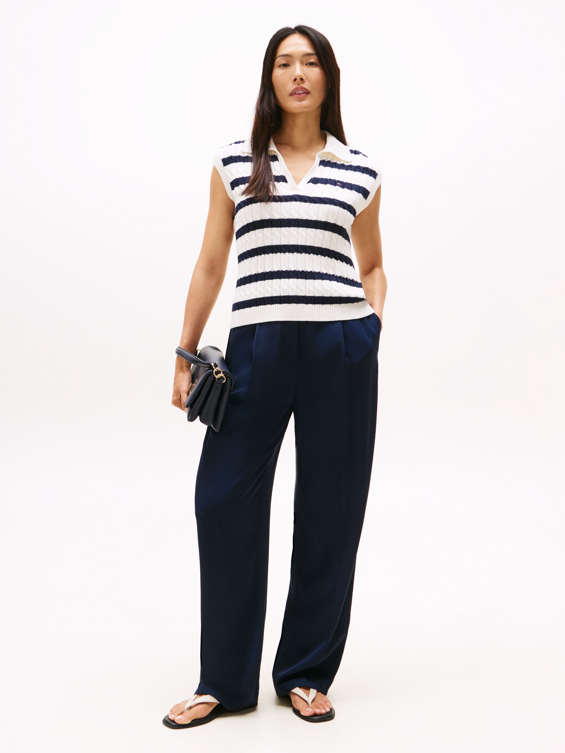 Relaxed Straight Trousers
