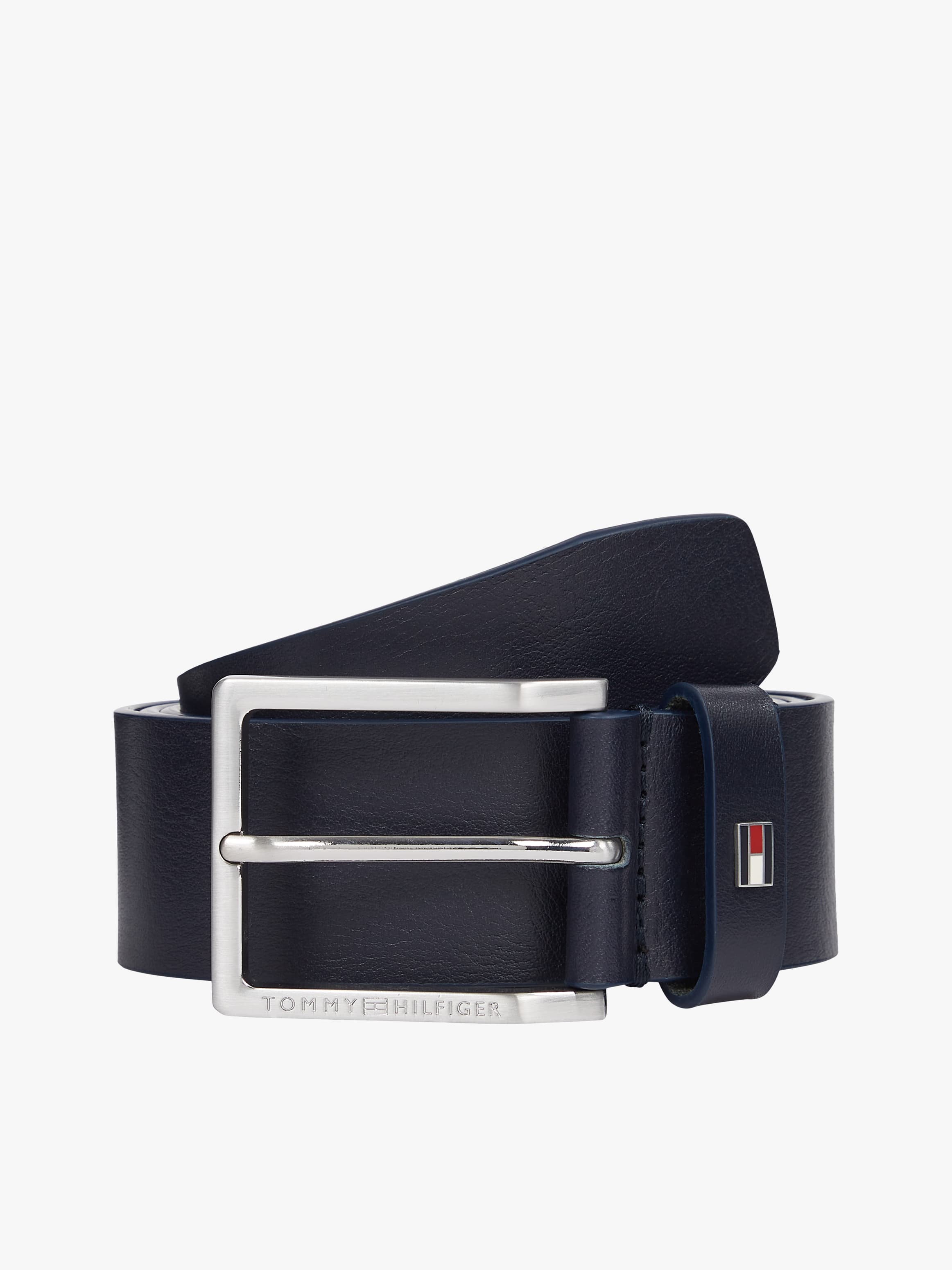 Enamel Flag Leather Belt