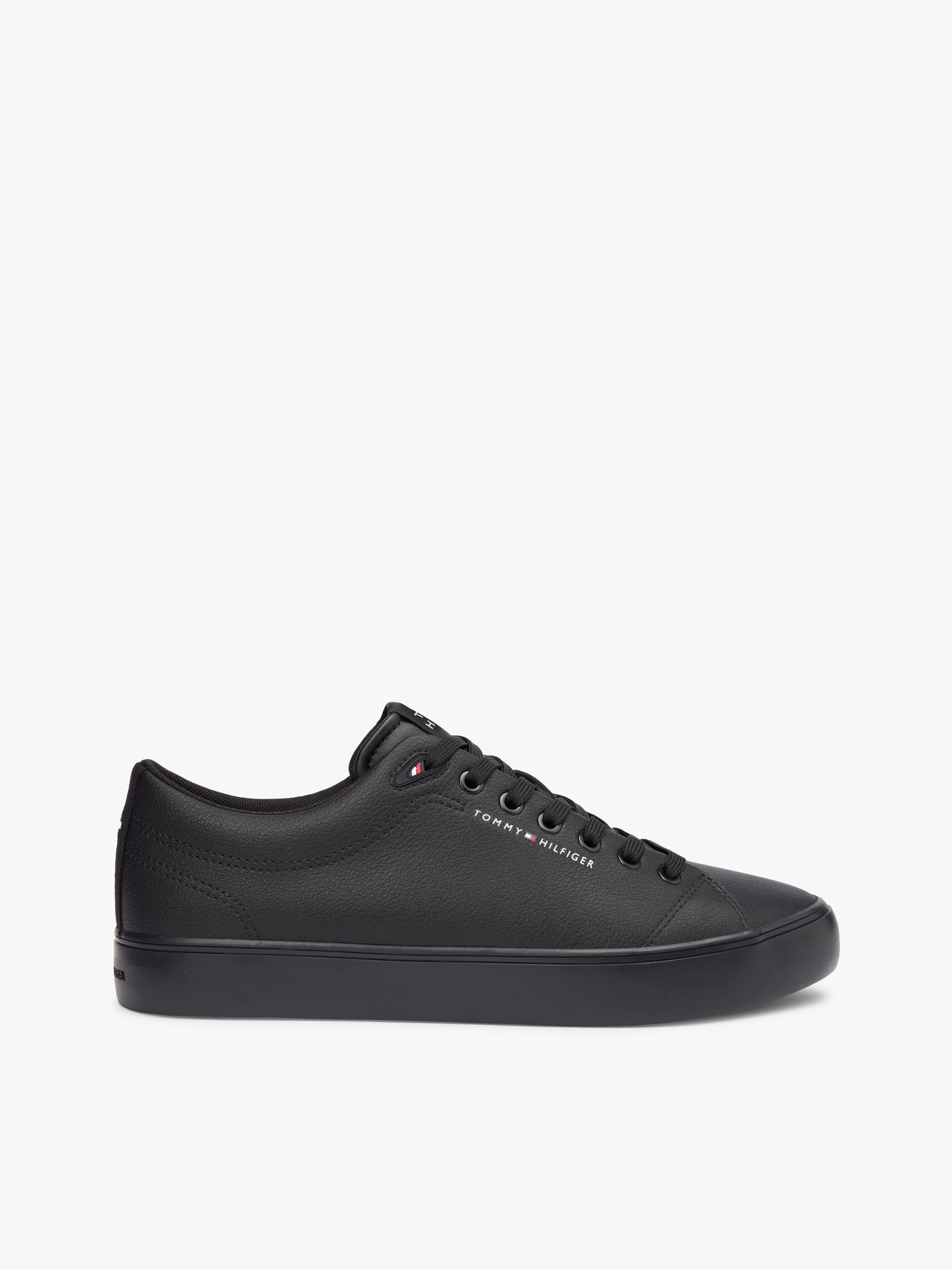 Logo Trainers with Leather